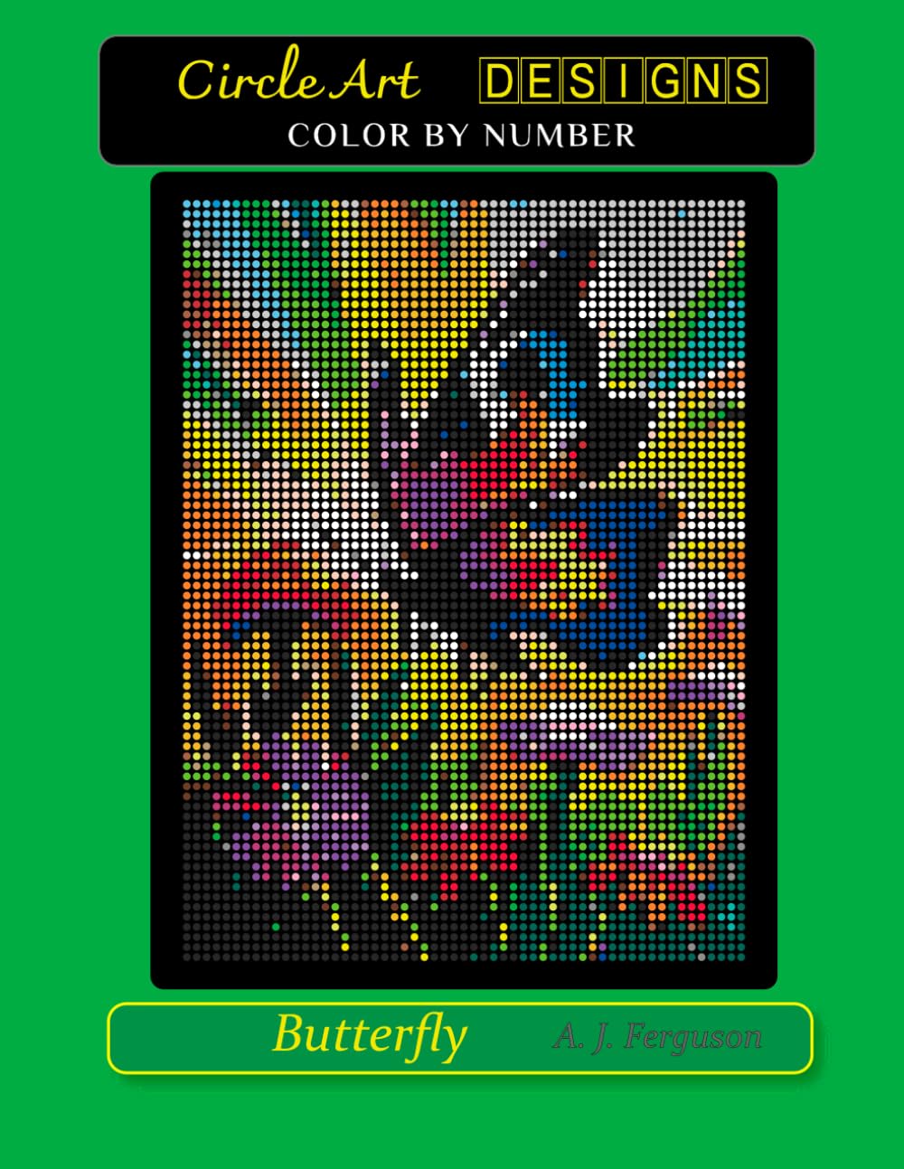 Butterfly Color by Number Book - Standard paper