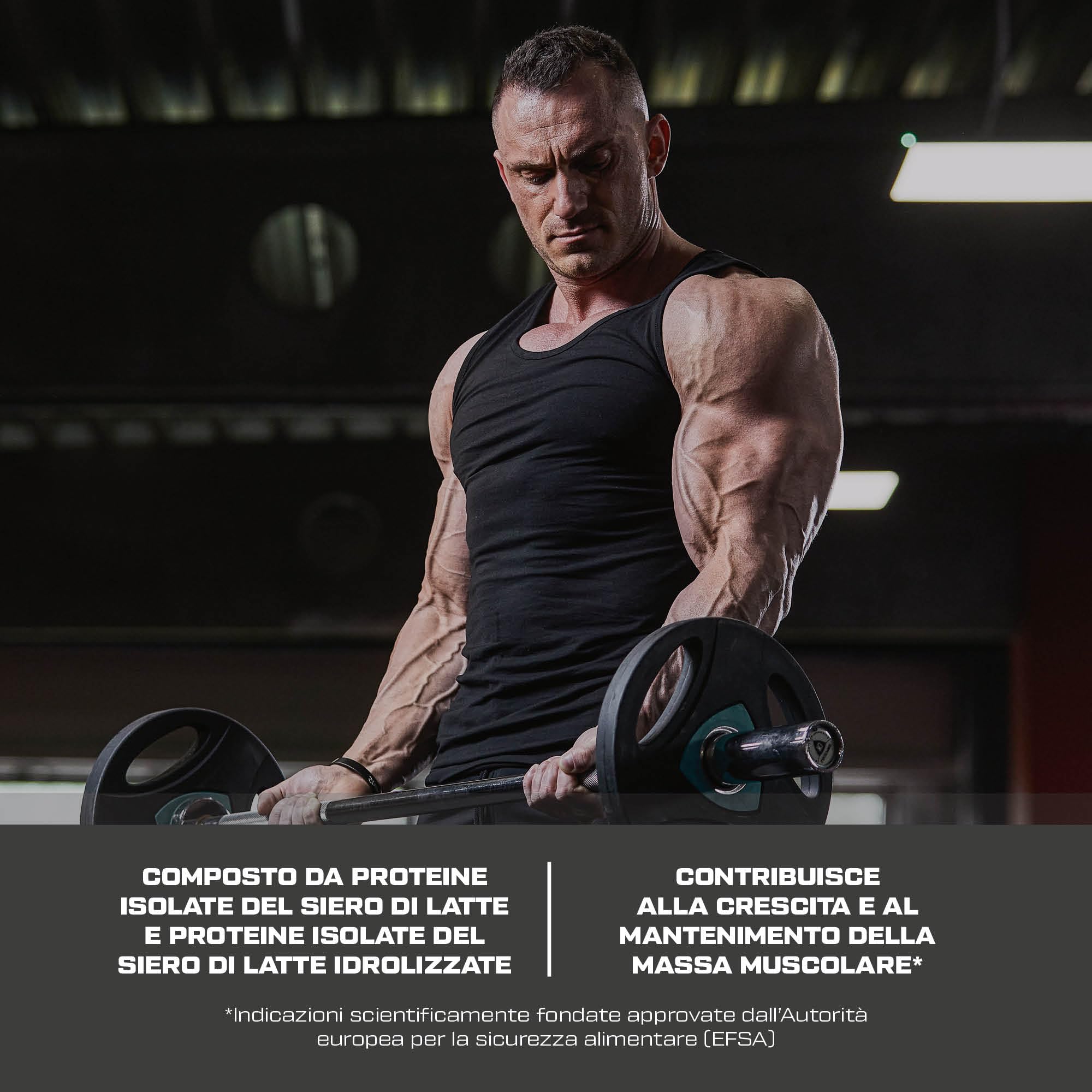 Scitec Nutrition Anabolic Iso+Hydro - Sieroproteine in polvere con creatina | Isolato e idrolizzato - Con maca e aminoacidi - ZMB6 con zinco per livelli normali di testosterone - 2000 g, Cioccolato