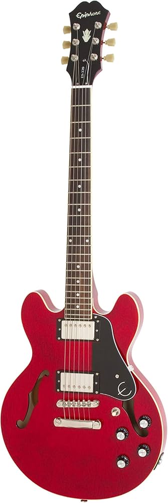 Epiphone Es-339 レッド Epiphone ES-339 Guitarra elétrica semivoca, vermelho-cereja