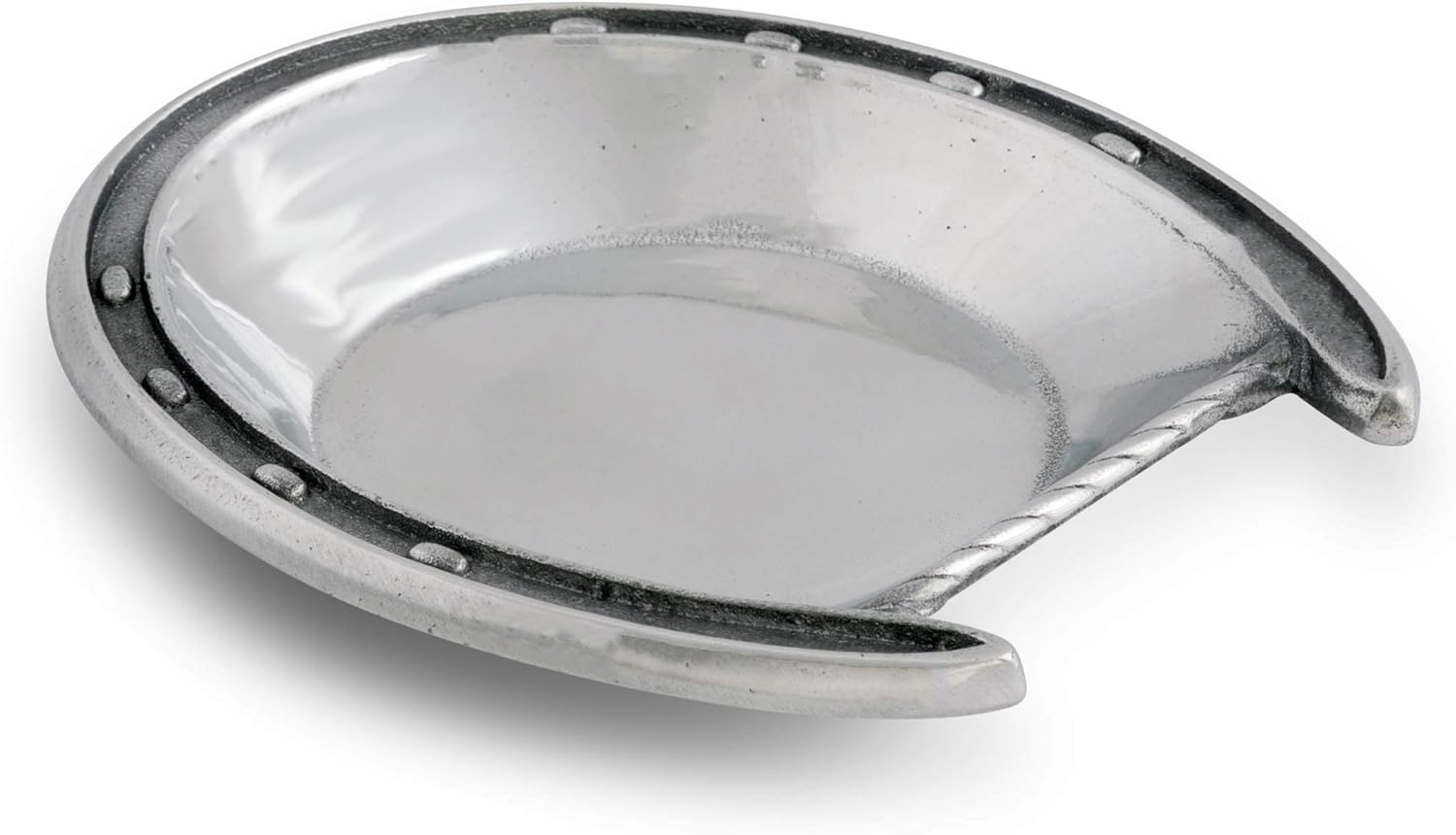 Arthur Court Designs Aluminum Lucky Horseshoe Nut Candy