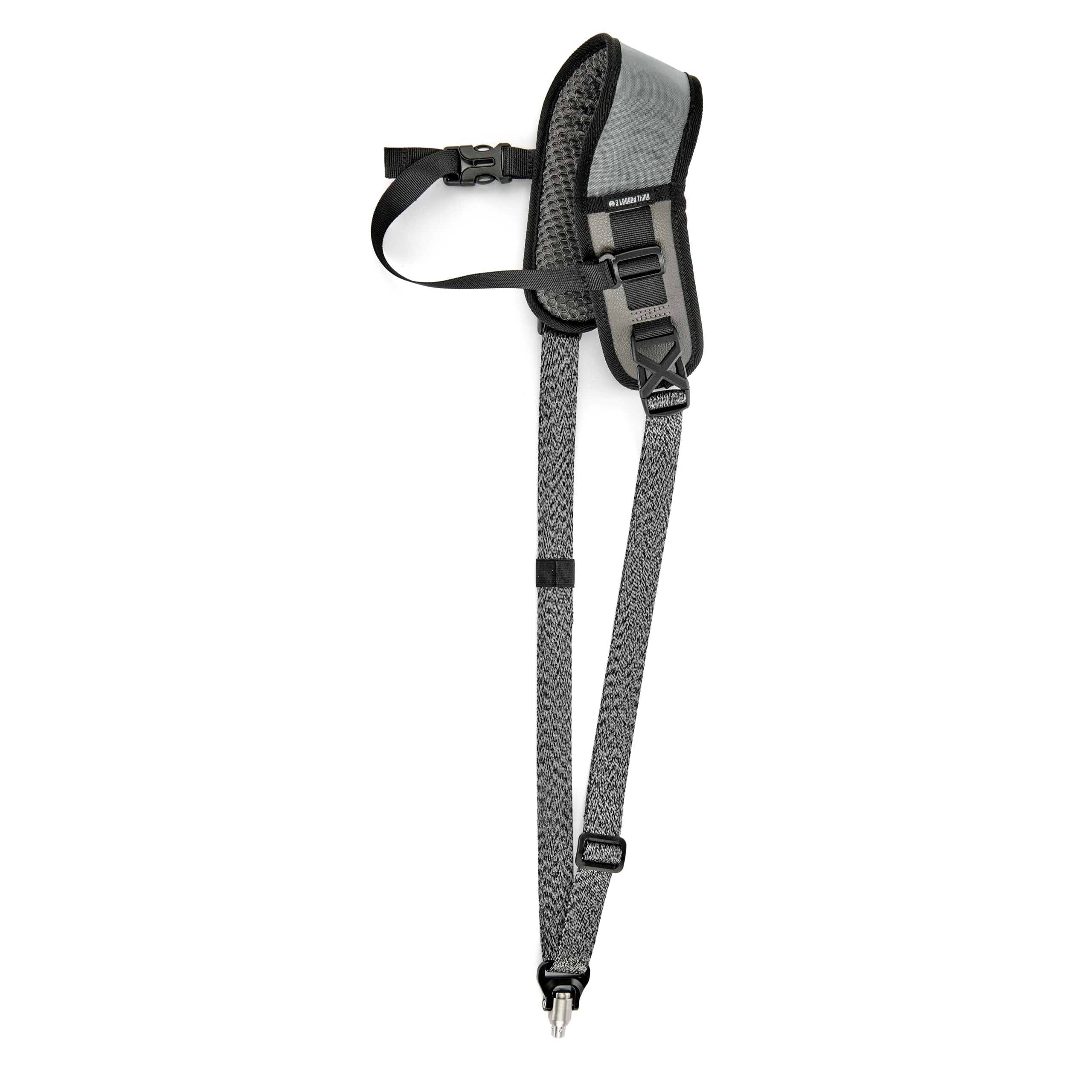 3 Legged Thing AXIS Sling Quick Detach Camera Strap - Padded Crossbody Sling with QD Swivel, Ambidextrous, Modular Design, Made in Britain (Moondust)