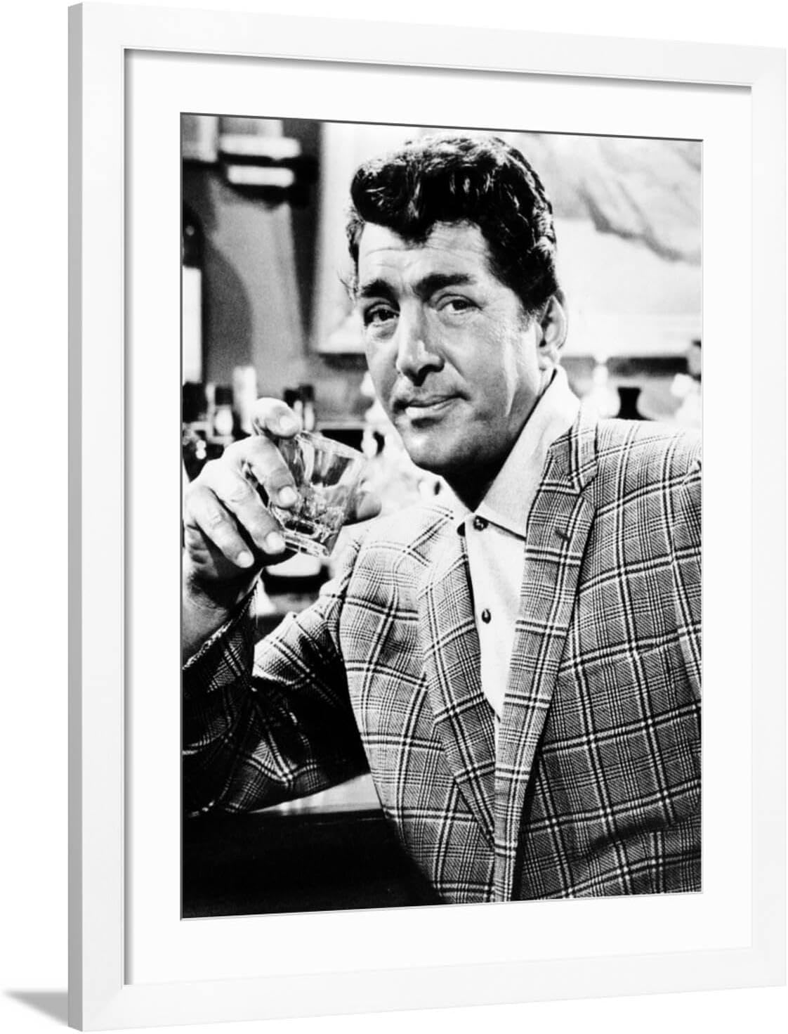 ART.COM Stretched Canvas Print Kiss Me Stupid, Dean Martin, 1964, 12" x 16"
