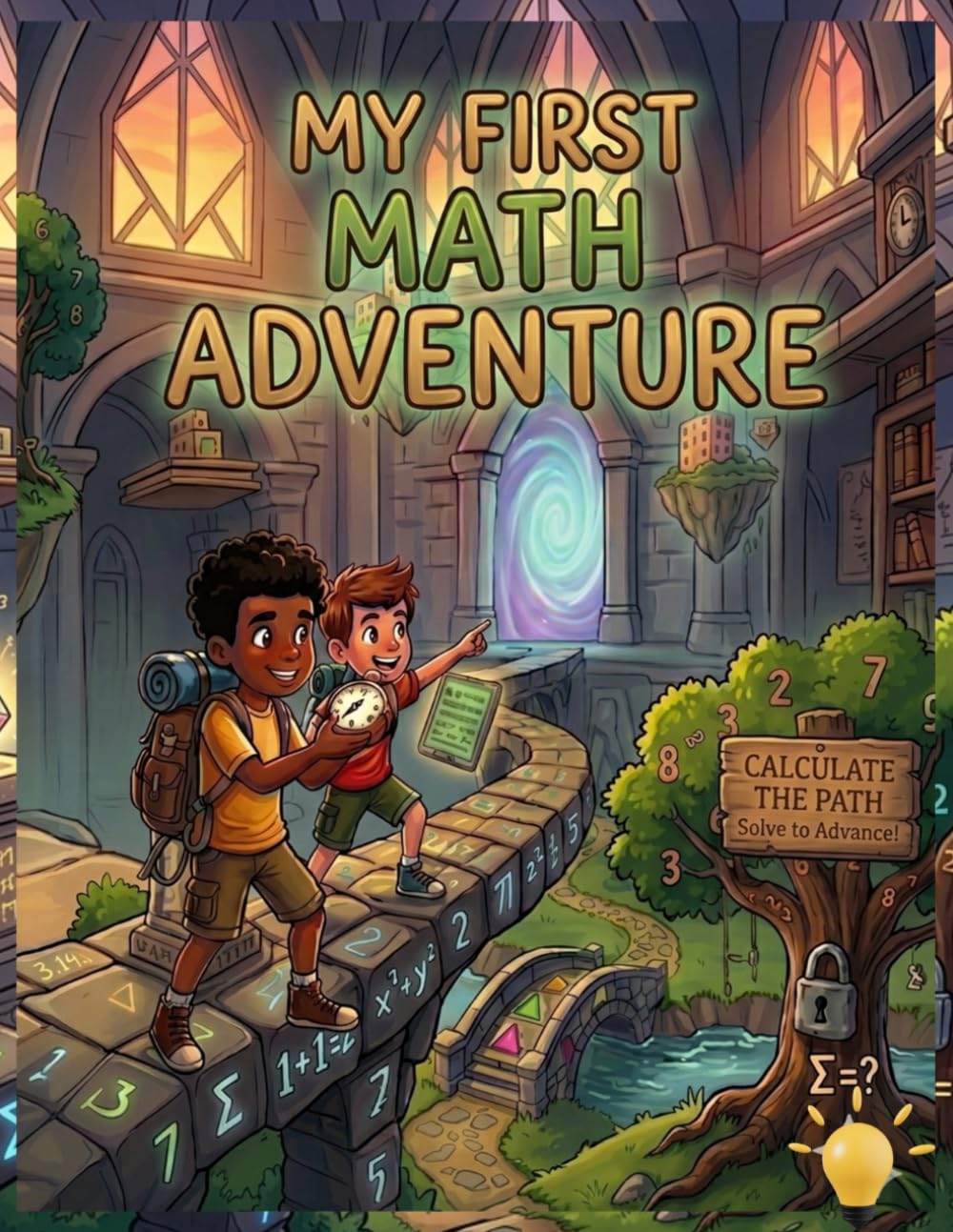 My First Math Adventure: Fun Addition and Subtraction Drills for Ages 5-7, Kindergarten & Grade 1-2 Math Workbook.