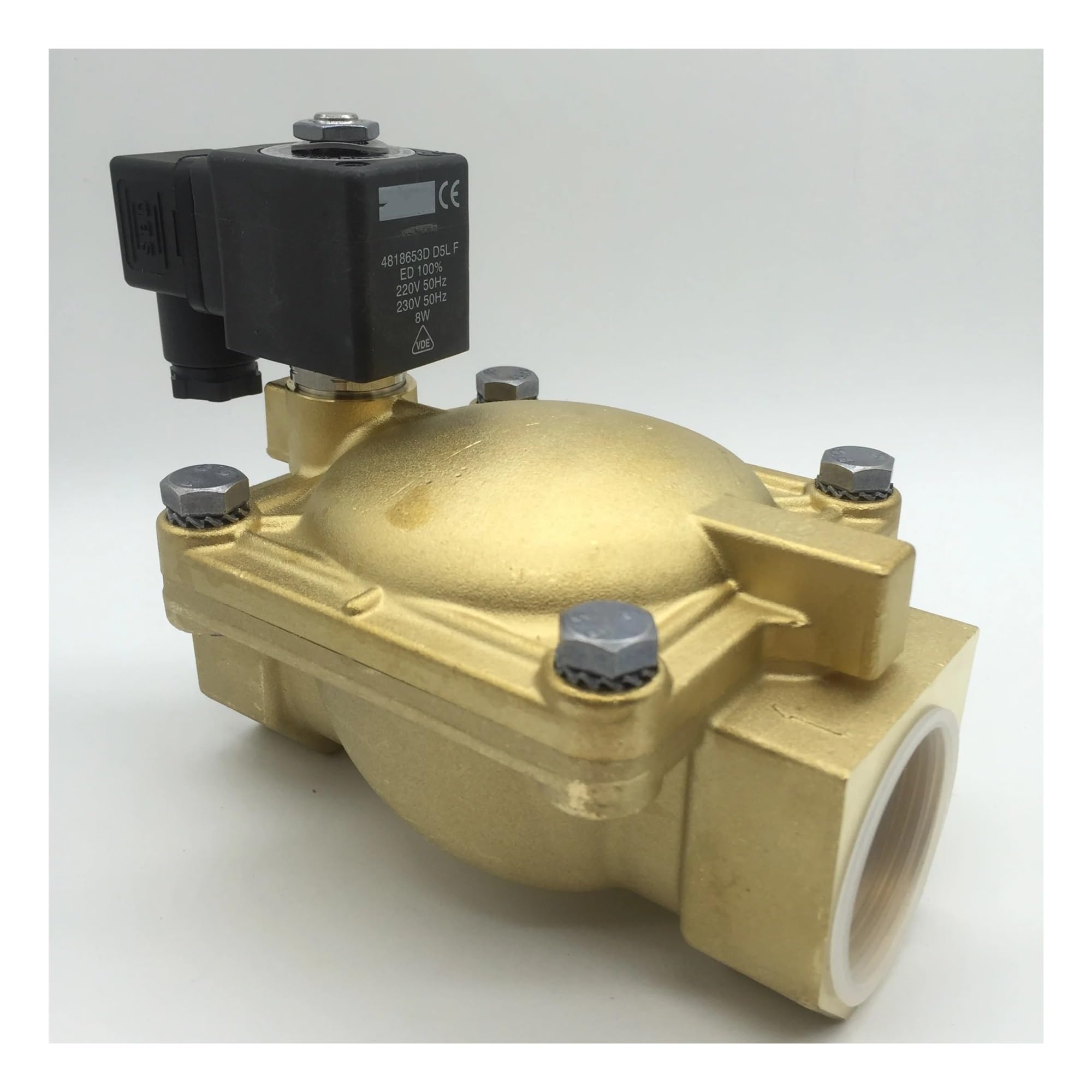 PXQCHAVLN Solenoid Valve 7321BFN00 DC24V AC220V Two Two-Way Valve with Coil 481865C2 4818653D 481865A5(7321BFN00 481865C2)