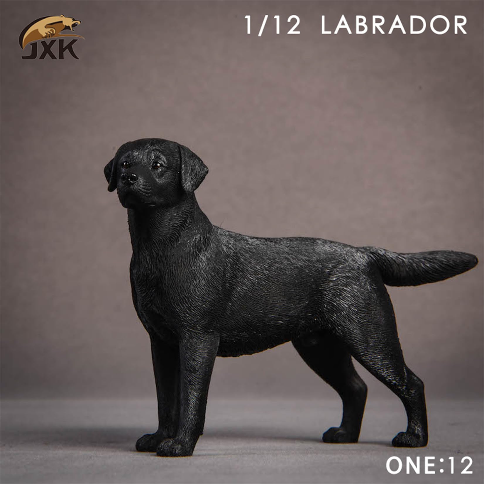 Amazon.co.jp: JXK 1/12 サイズ ラブラドール・レトリバー 可愛い 犬