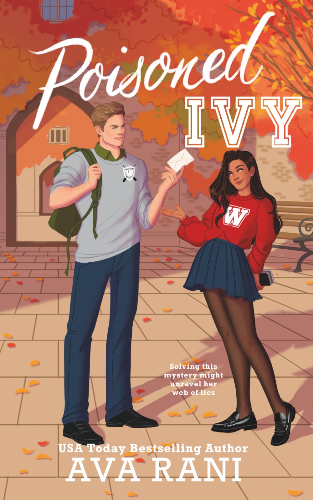 Poisoned Ivy: A Spicy college romance of secrets, privilege, and a forbidden romance spiraling around a cozy campus mystery—Perfect for Cozy Fall Reading (Legacies)
