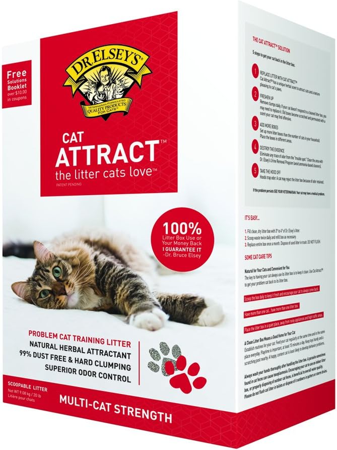 Cat Attract Dr. Elsey's Litter, 9.08 kg