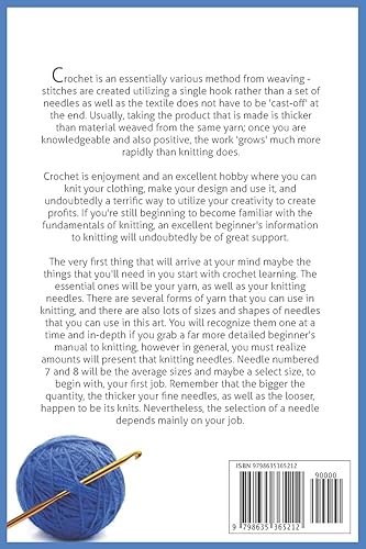 Miniatura 2 de Crochet For Beginners Kit Kit Beginners And Illustrations For Crochet book Crochet Stitchers-Crochet Easy Learning crochet hook (Uncinetto per