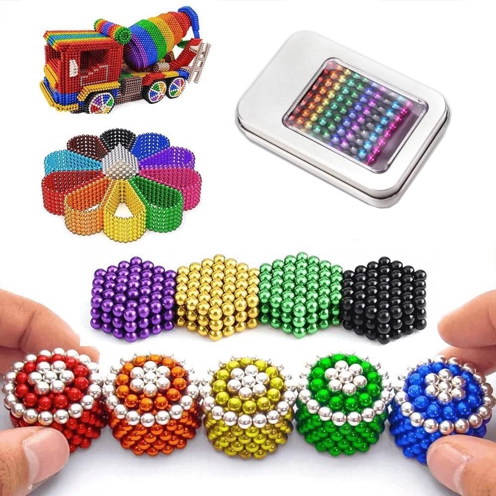 2026 AAA magnetic balls Games, Small Logic Mind Puzzle Box Toy Removing Assembling Puzzle