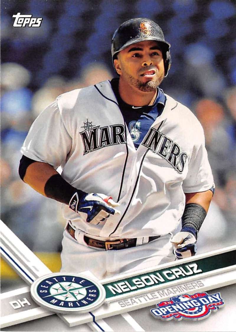 Amazon.com: 2017 Topps Opening Day #27 Nelson Cruz Seattle