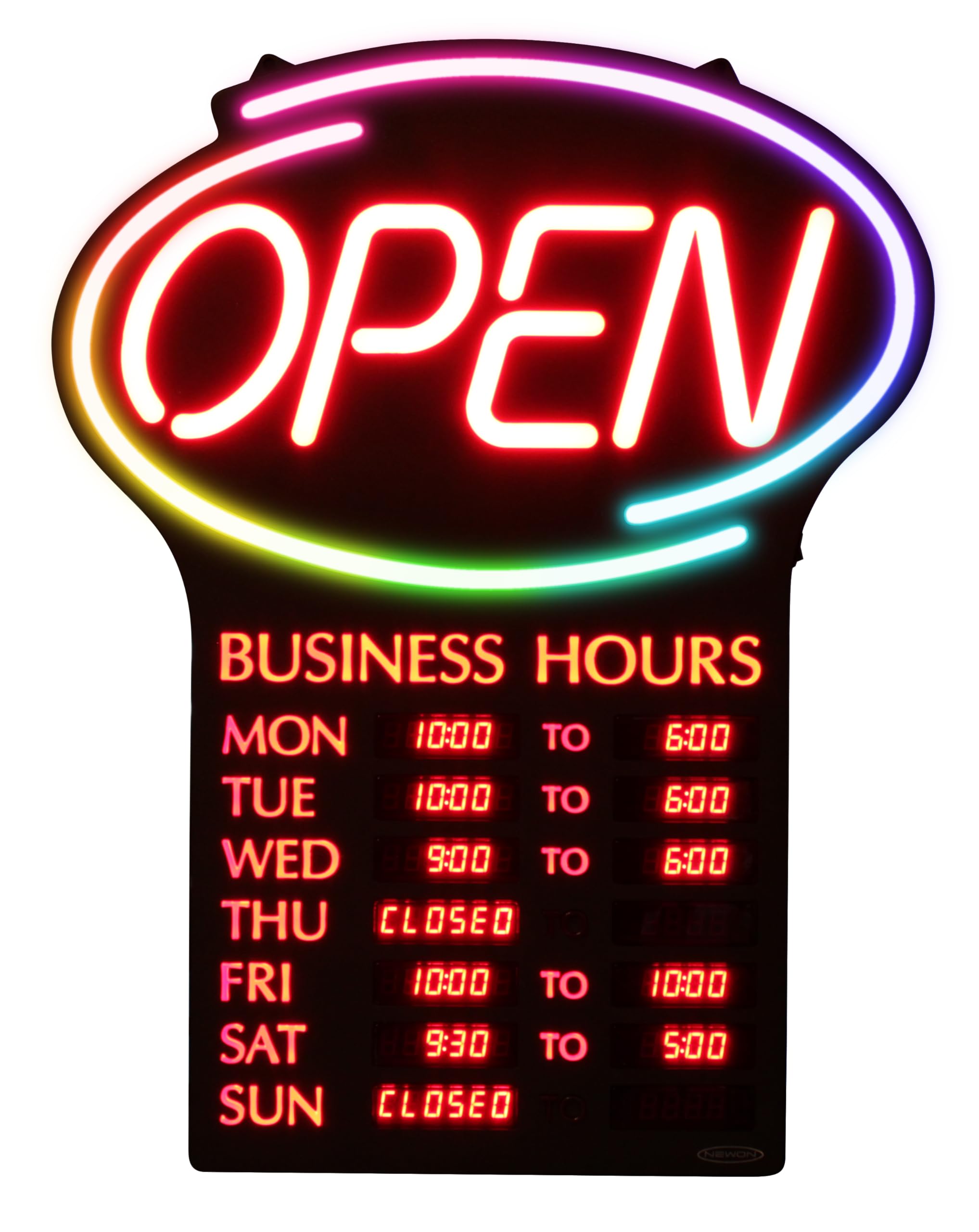 LED　open　Sign Newon 19