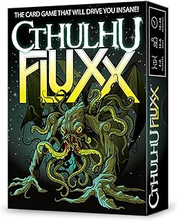 LOONEY LABS Cthulhu Fluxx Card Game - Adult Card Games Fun Teen Adult Games Game Night Cthulhu Series Mystery Game Party Games Adults Gift Ideas 2-6 Player Games for Ages 13 to Adult 100 Playing Cards