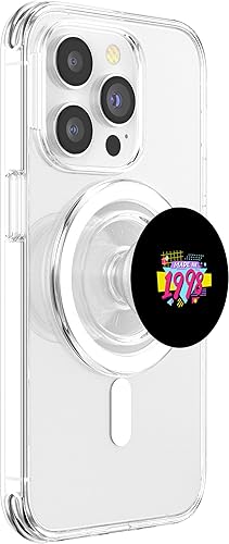 Miniatura 3 de Made in 1998 90s Nostalgia Retro Vintage 1990s 26th Birthday PopSockets MagSafe PopGrip for iPhone