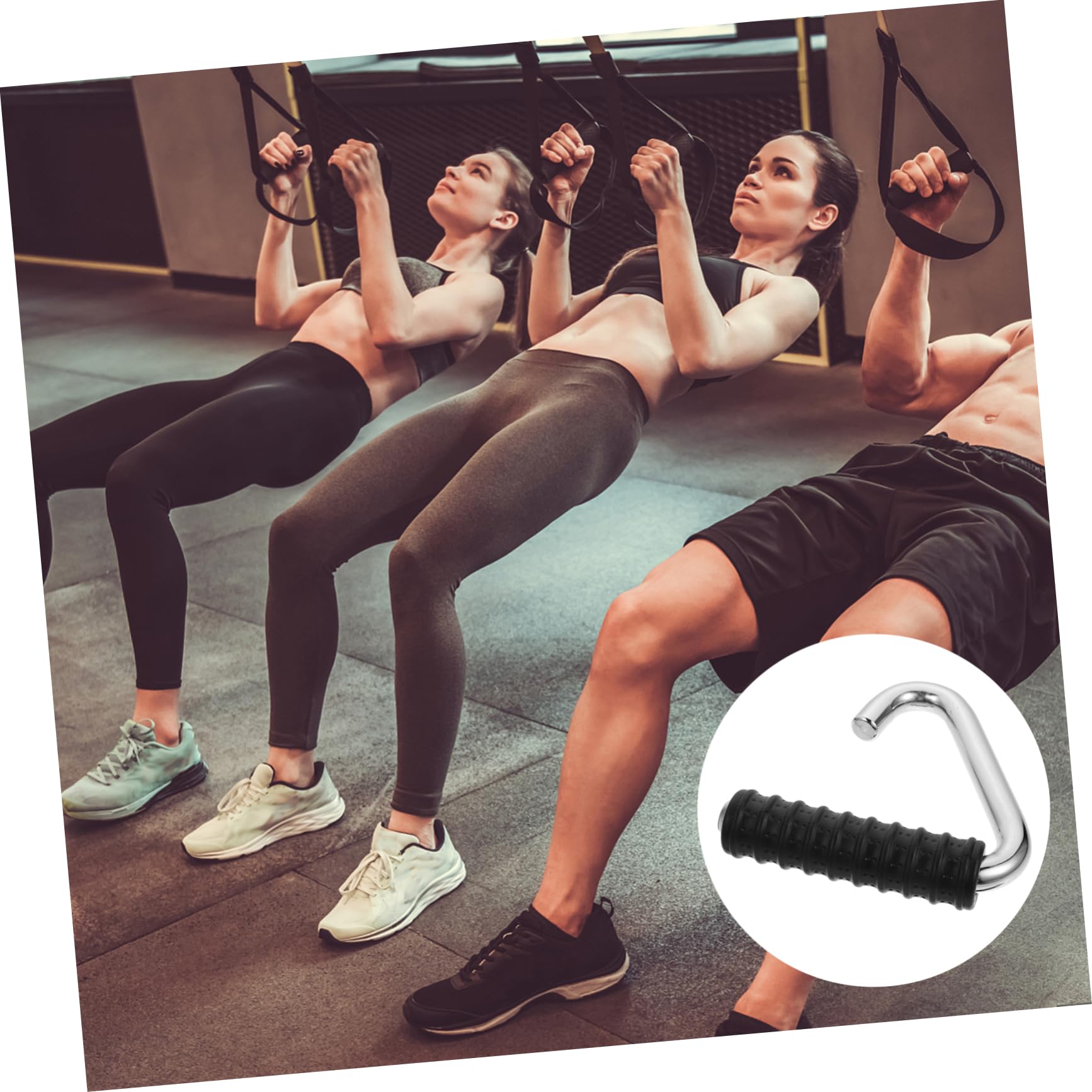 Toddmomy Maniglia per Allenamento Fitness Attacco per Macchine Facile Installare per Esercizi e Bodybuilding per Palestra e Allenamento Casa