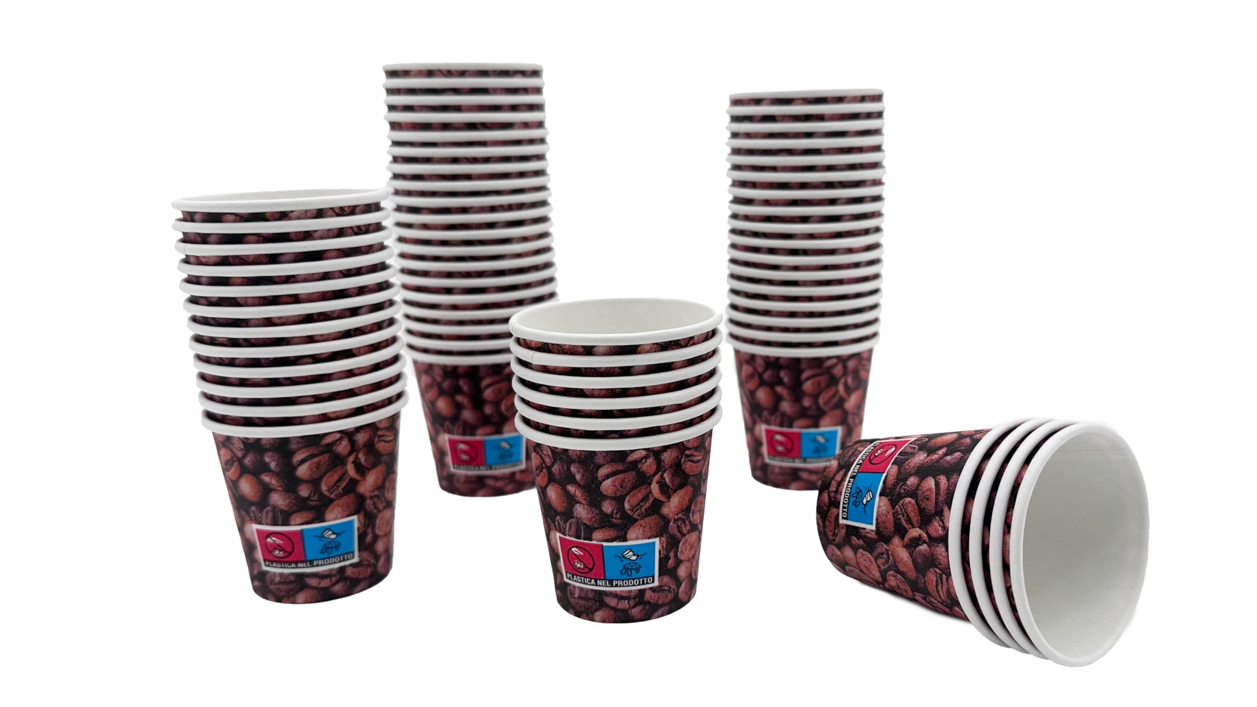 SWEEPING,1000 Bicchierini Caffè monouso,tazzine caffe in carta da 65ml