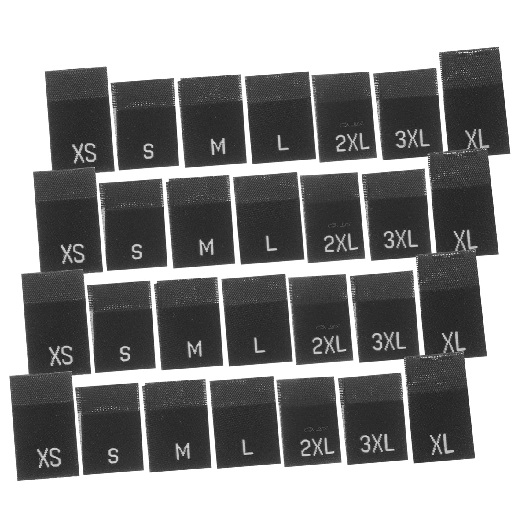 Gatuida 2800pièces Étiquettes Pour Vêtements Étiquettes à Coudre Tissu Marquage Précis Pour Robes Chemises Pantalons Et Vêtements Et Peau