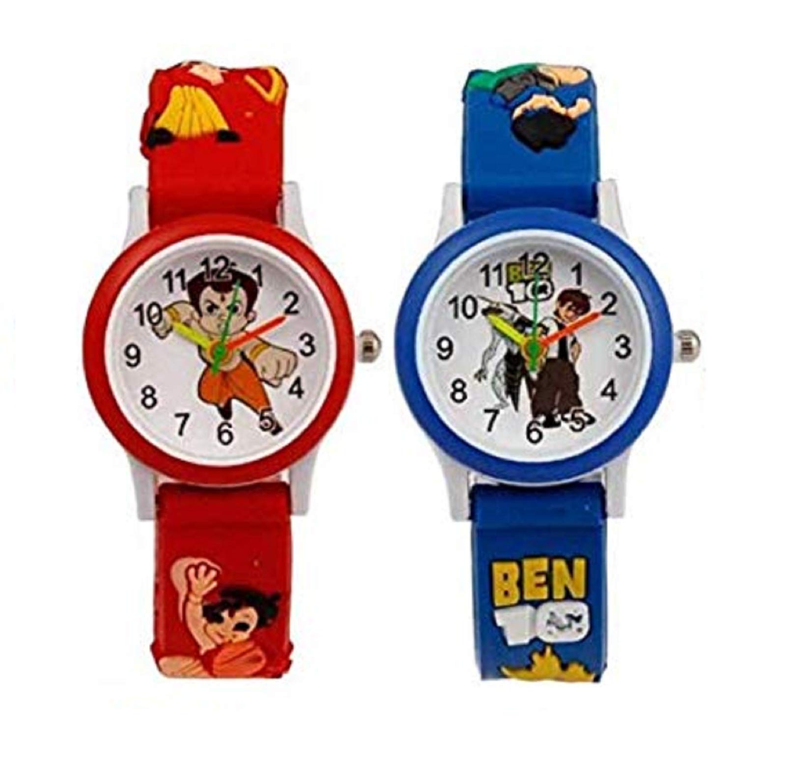 pass pass Red & Blue Band Analogue Kids Watches Combo for Boys. (Pack-2) (B084VTW1B2) Amazon Price History, Amazon Price Tracker