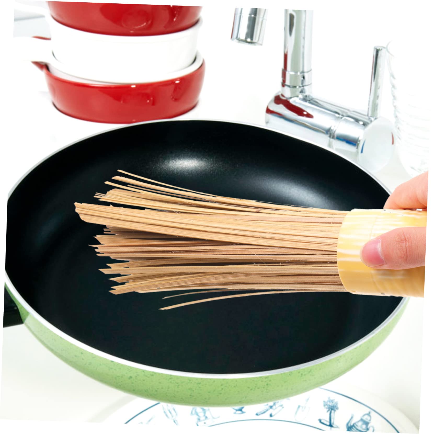 PLAFOPE 3piezas Limpieza Ollas Platos Cepillo De Bambú Cocina Práctica Diseño Elegante