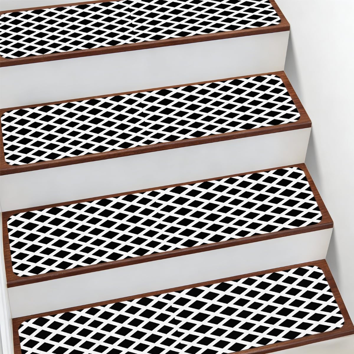 Protectores de escalera para interiores Mexpekil con base antideslizante