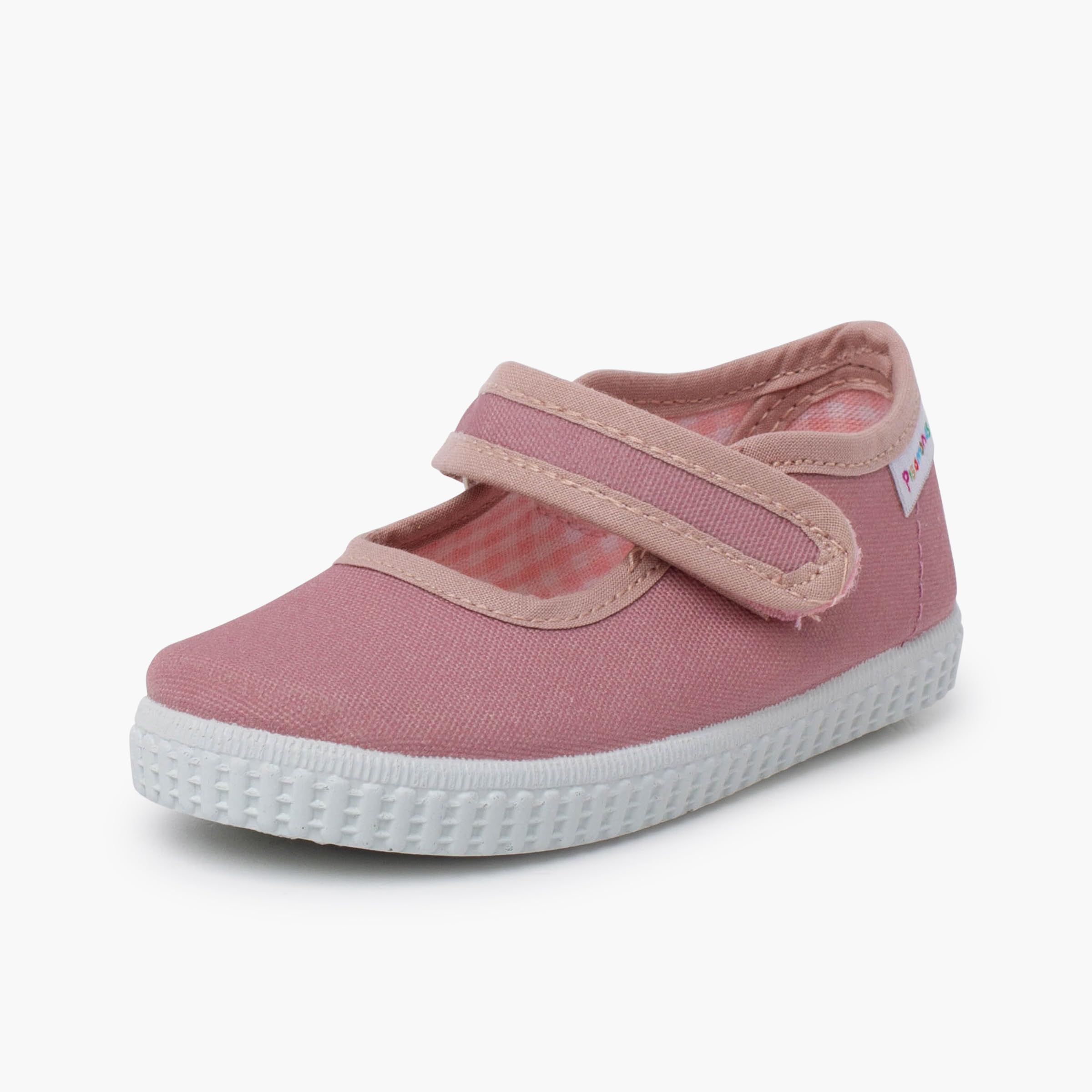 Pisamonas Mary-Janes Für Mädchen Mit Klettverschluss Und Sneaker-Sohle