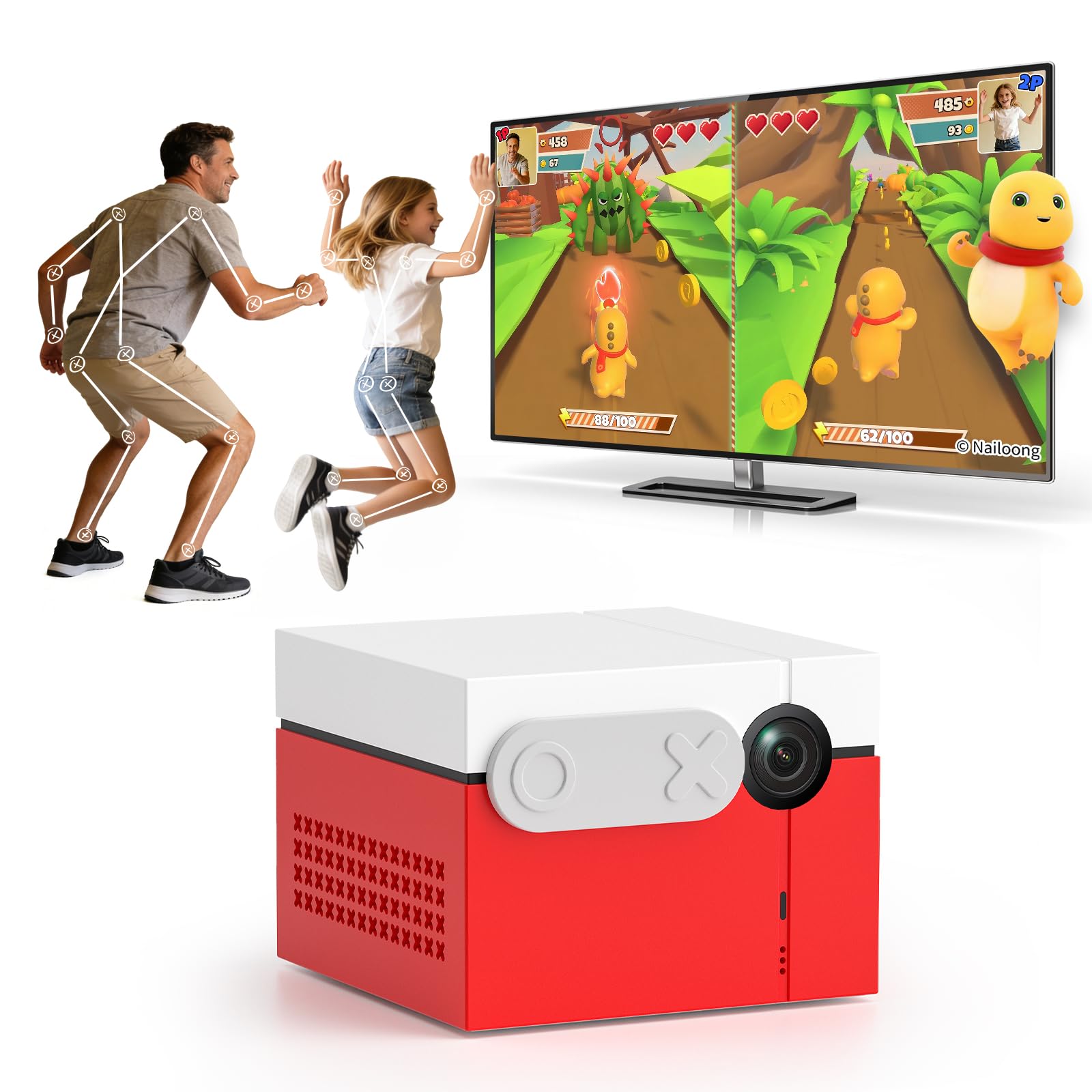 Amazon.co.jp: KINHANK MotionX アクティブゲームコンソール 39種類の