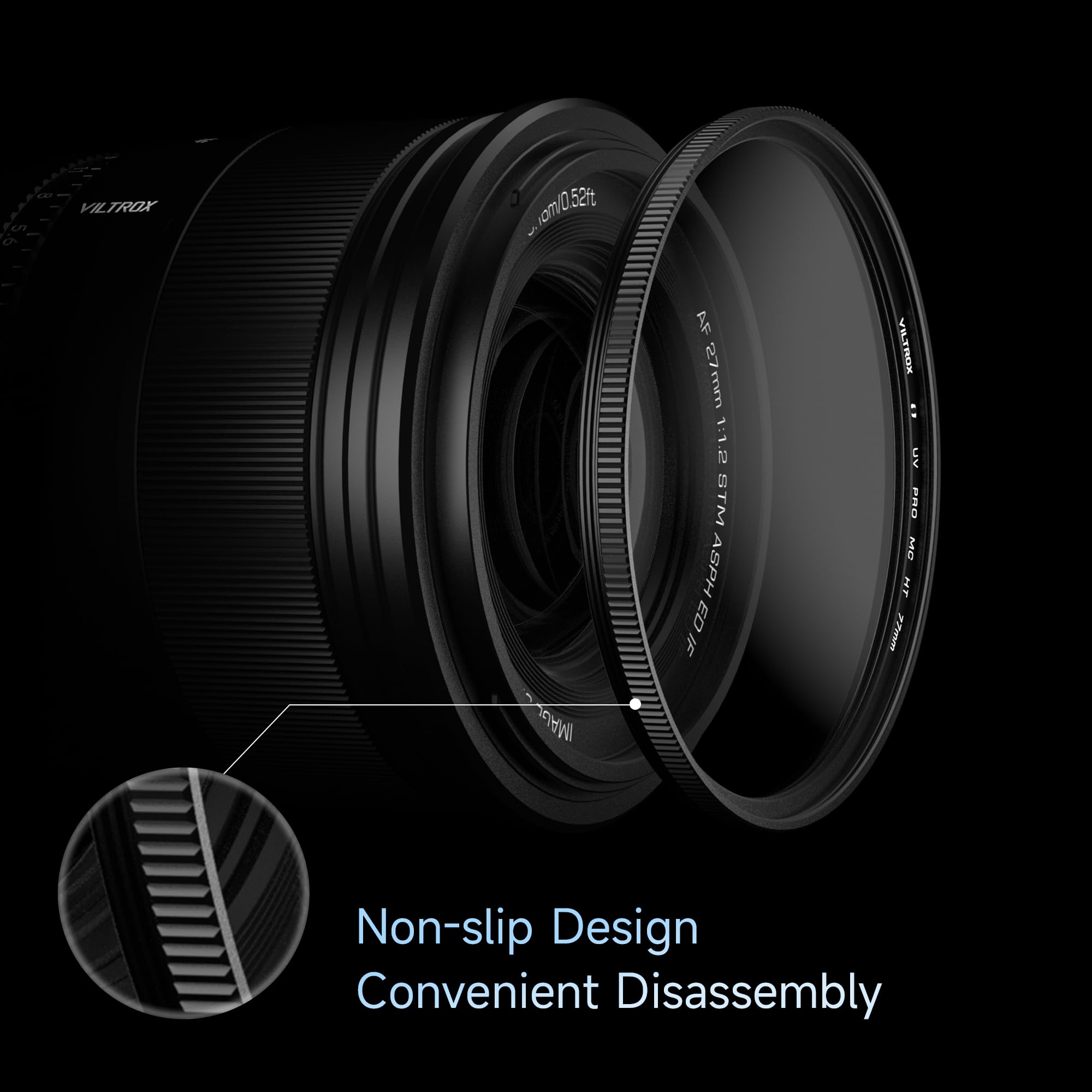 VILTROX 67MM UV-Filter MC UV Schutzfilter,UHD-Kameraobjektiv, 18 Mehrschichtige Beschichtungen, Ultraharte Beschichtung, Nano-Beschichtung, Hydrophob, Kratzfest, Ultradünn, für 67mm Kameraobjektiv