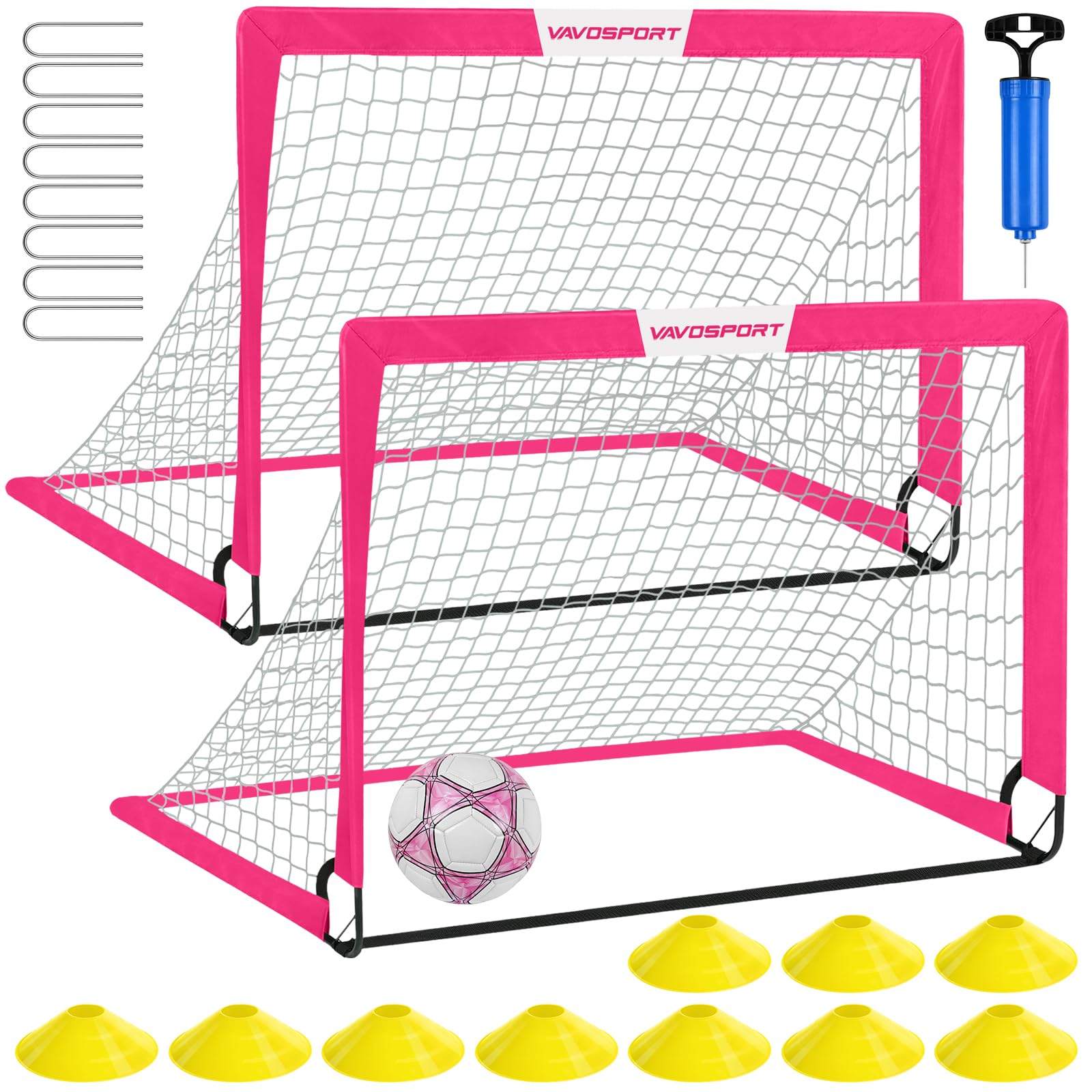 Kids Soccer Goals for Backyard Set-image-32