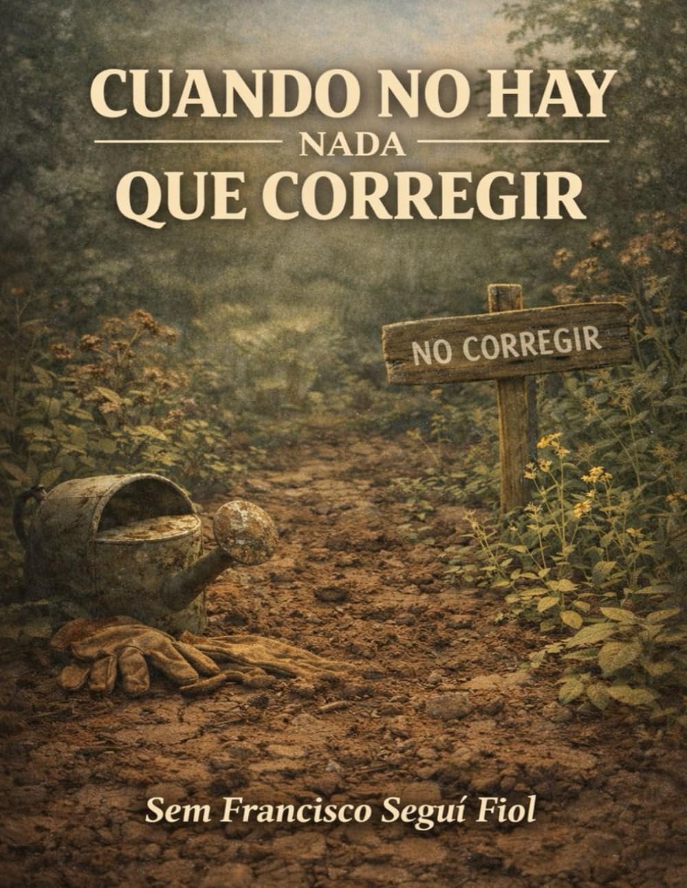 CUANDO NO HAY NADA QUE CORREGIR (Jardinería lenta)