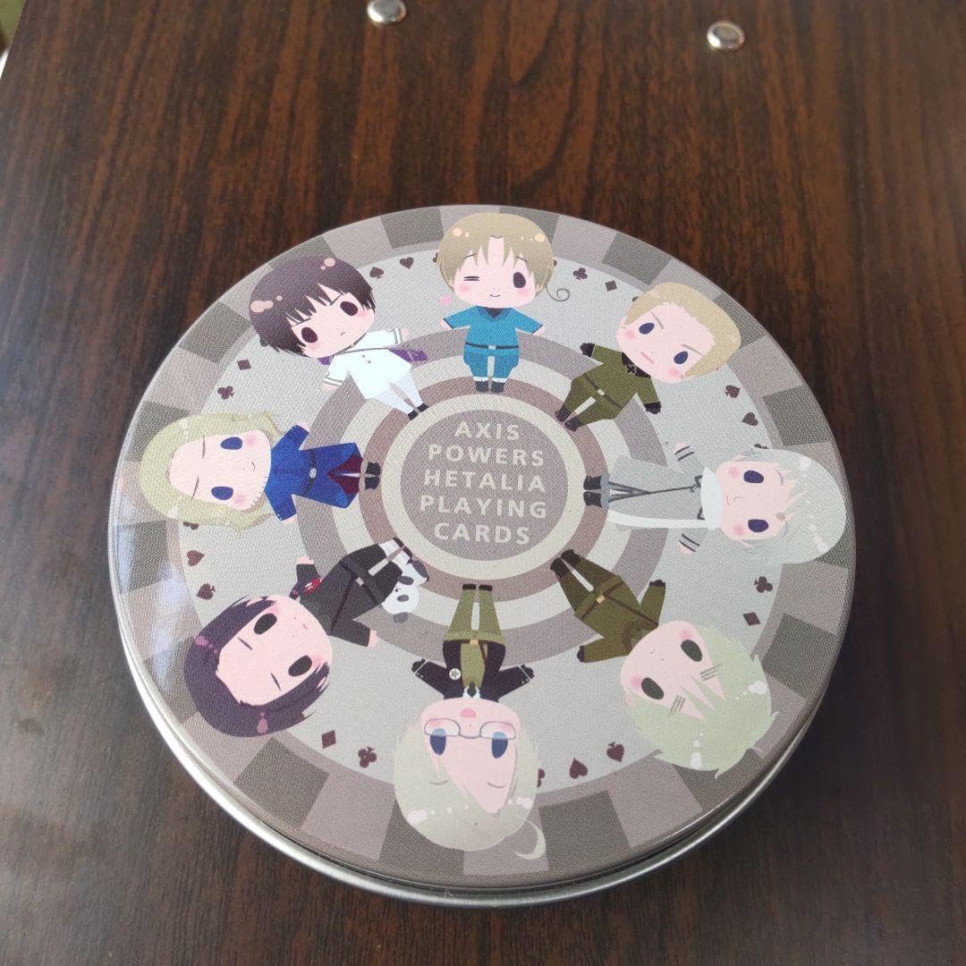 ヘタリア 缶入りミニキャラ大集合トランプ ヘタリア ミニキャラ