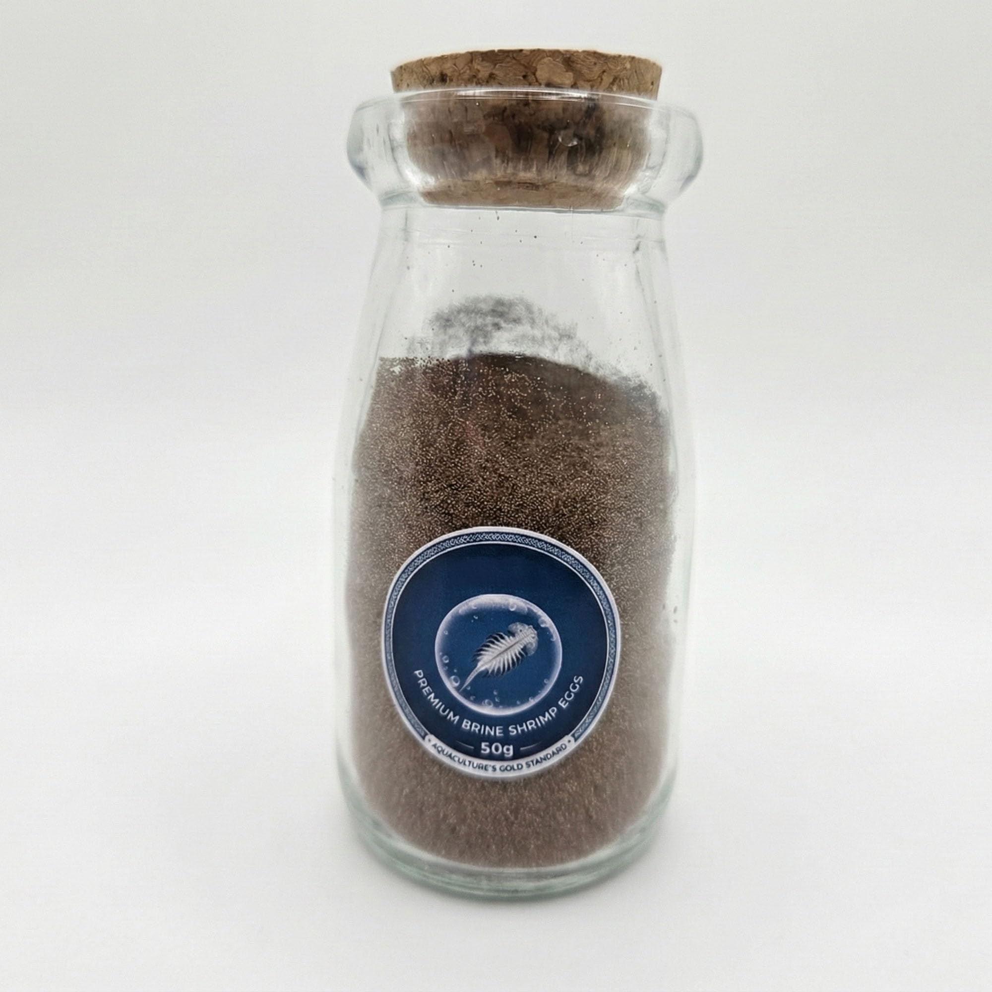 Premium Artemia Brine Shrimp Eggs – 95% Hatch Rate Guaranteed – High Protein Live Food for Aquarium Fish Fry, Betta, Guppy & Reef Tanks – for Freshwater & Marine Aquariums Baby Cysts (50g)