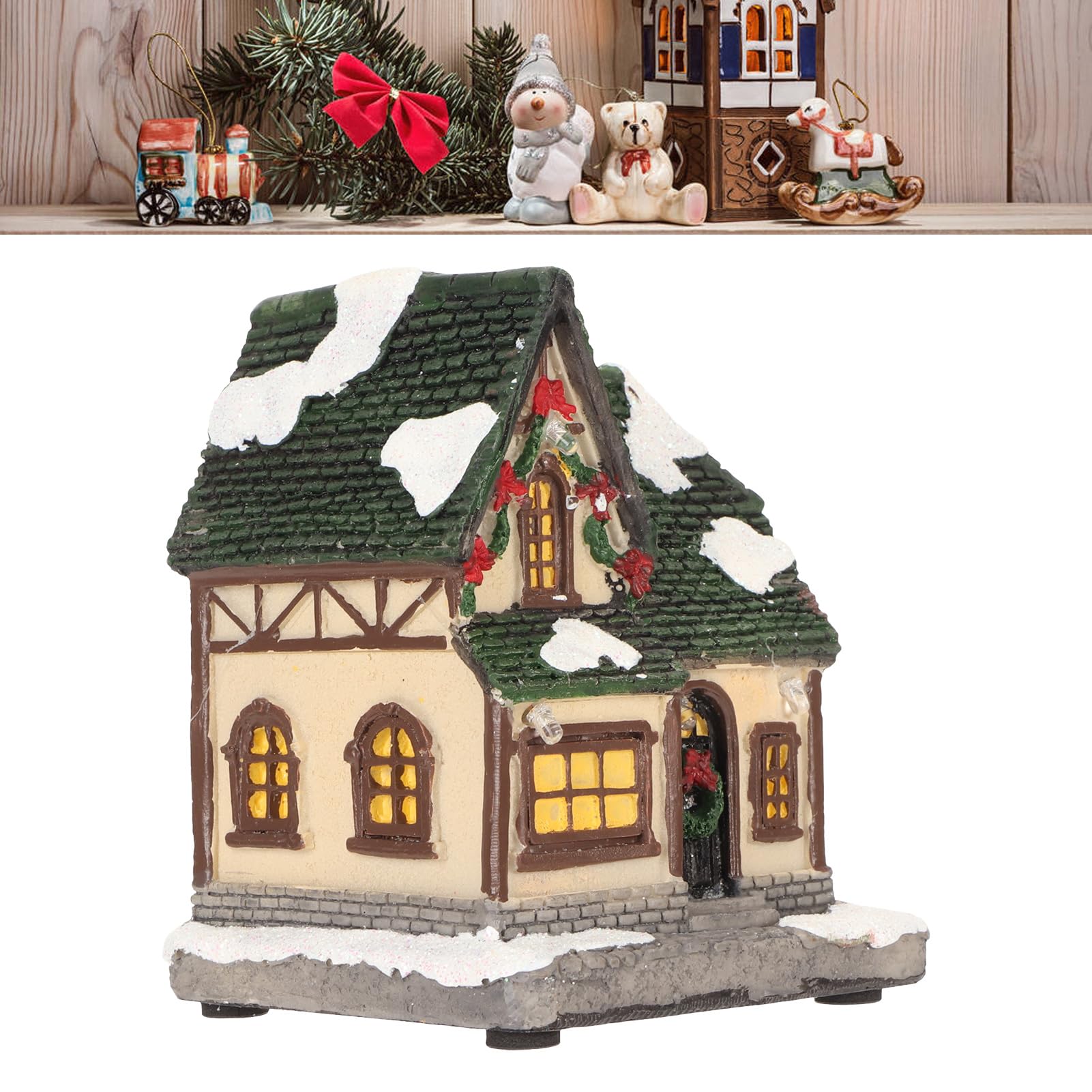 美品】クリスマス 雪の街 ヴィレッジハウス ライトハウス クリスマス 美品】クリスマス 雪の街 ヴィレッジハウス ライトハウス クリスマス