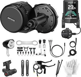 Bafang BBS01B Middle Motor 36 V 500 W Ebike Conversion Kit G340 Motor with 3.5 Inch G1 Display