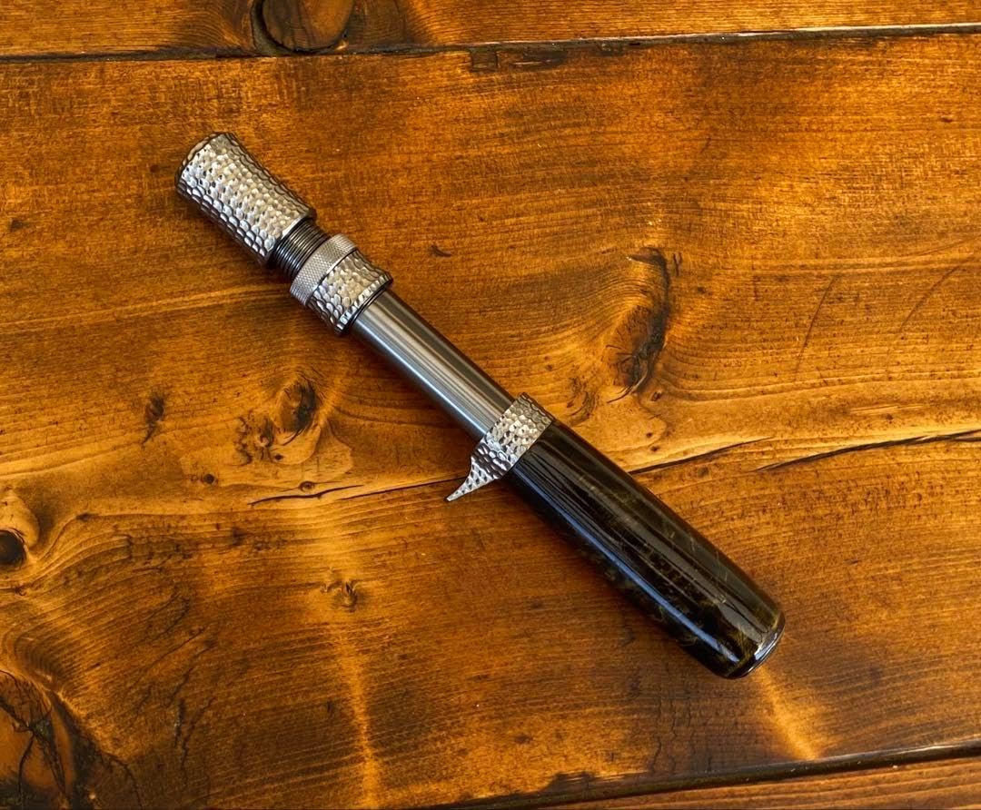 トラウトグリップ　インロッドフェルール　渓流　ベイトロッド用　シルバー　天然木 トラウトグリップ インロッドフェルール 渓流釣り ベイトロッド