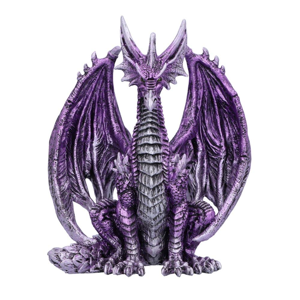 Nemesis Now Porfirio Dragon Figurine, Purple, 17.7cm