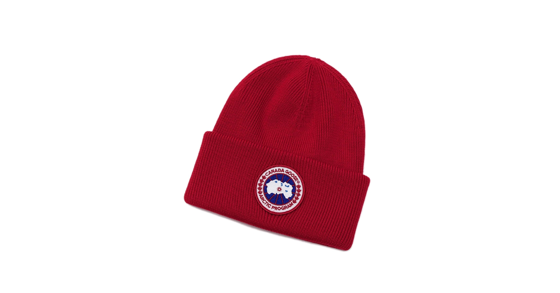   レッドニット帽 O/S カナダグース 中古・古着通販】CANADA GOOSE (カナダグース) アークティック