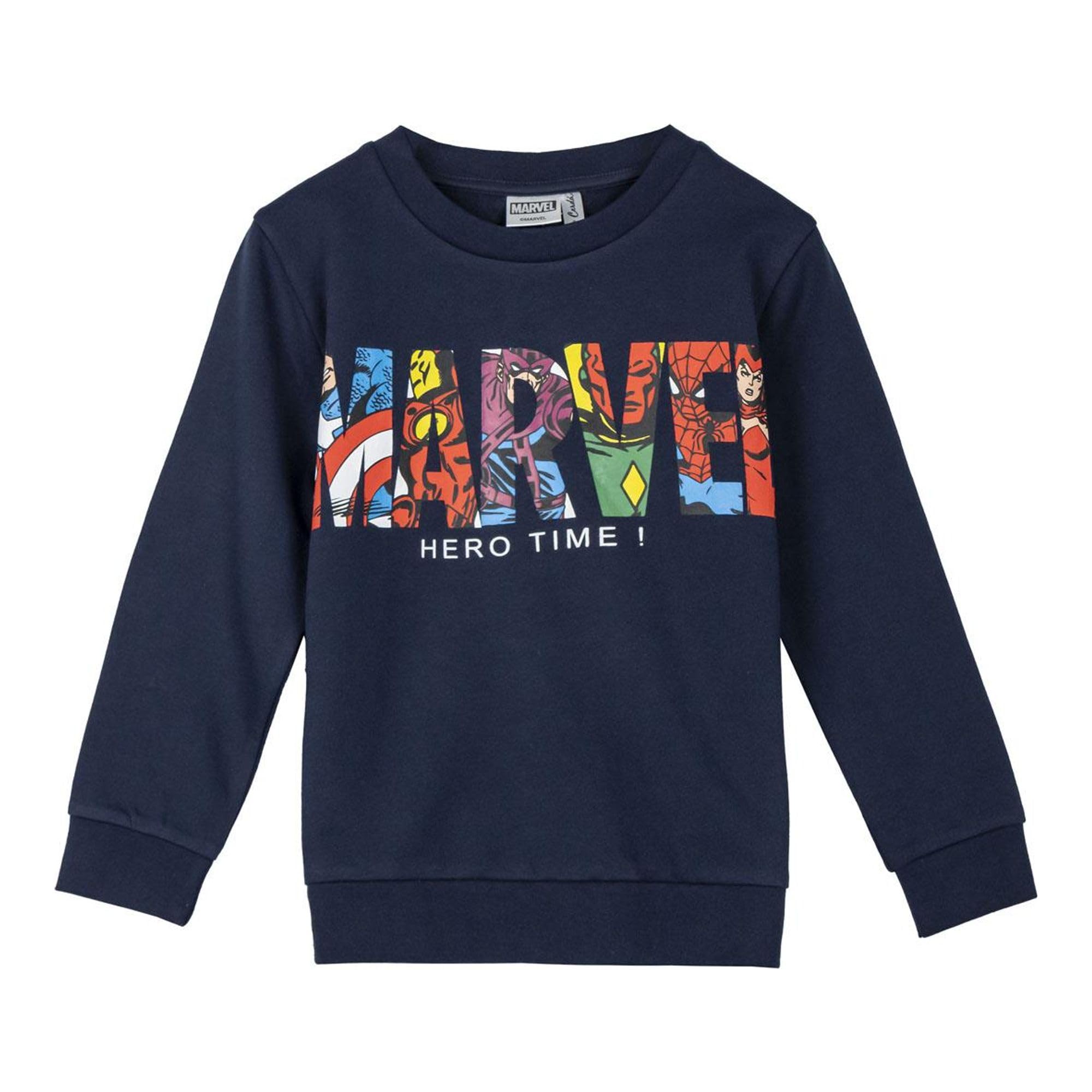 CERDÁ LIFE'S LITTLE MOMENTS Unisex Kinder Sudadera Cotton Brushed Marvel Sweatshirt