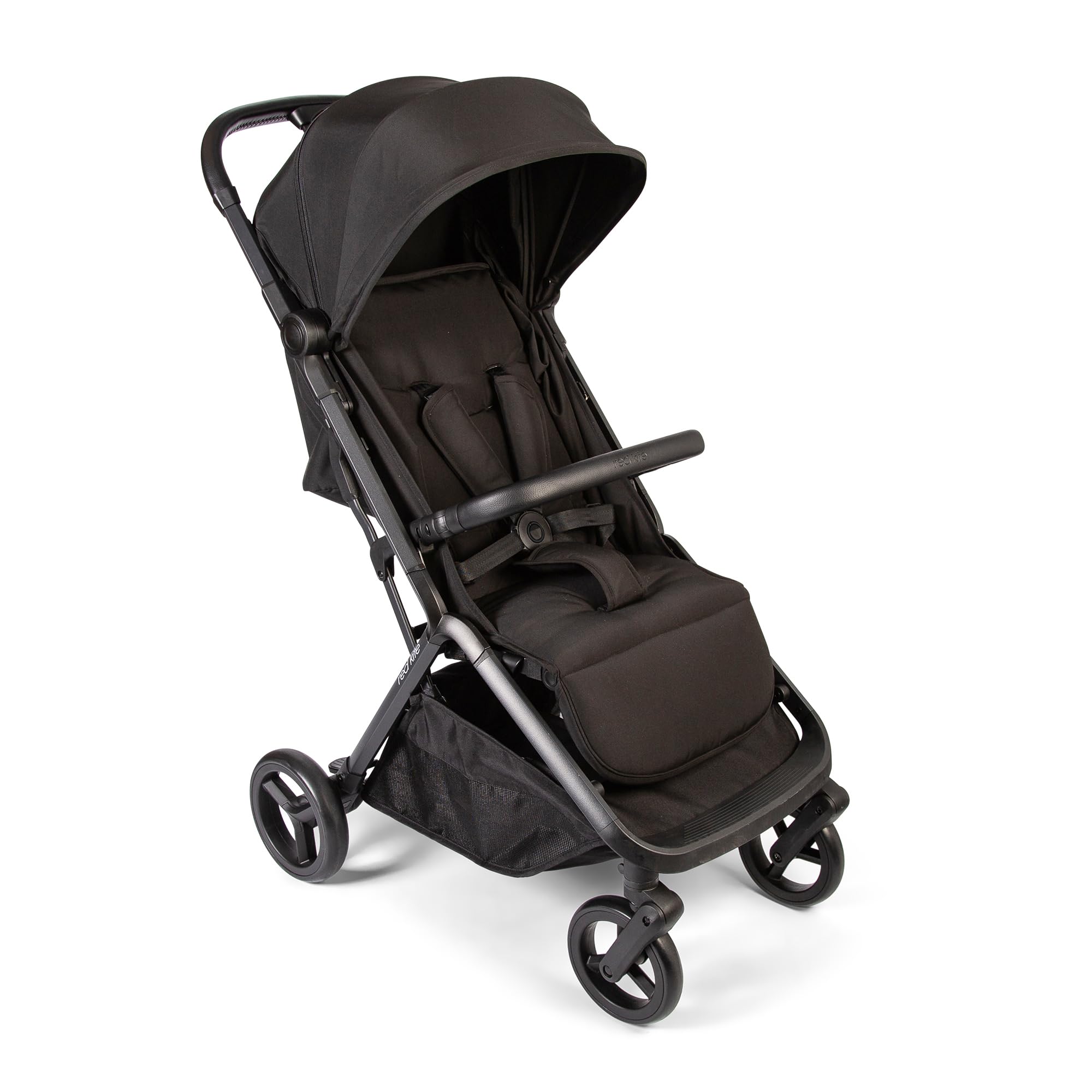 Push Me Astro Stroller with Auto Compact Fold - Black