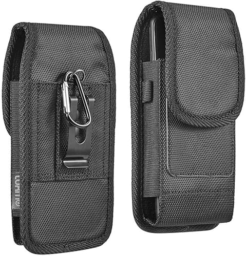 Rugged Heavy Duty Cell Phone Carrying Holder Belt Clip Holster Case Pouch for Google Pixel 9, 9 Pro, 8a, 8 Pro