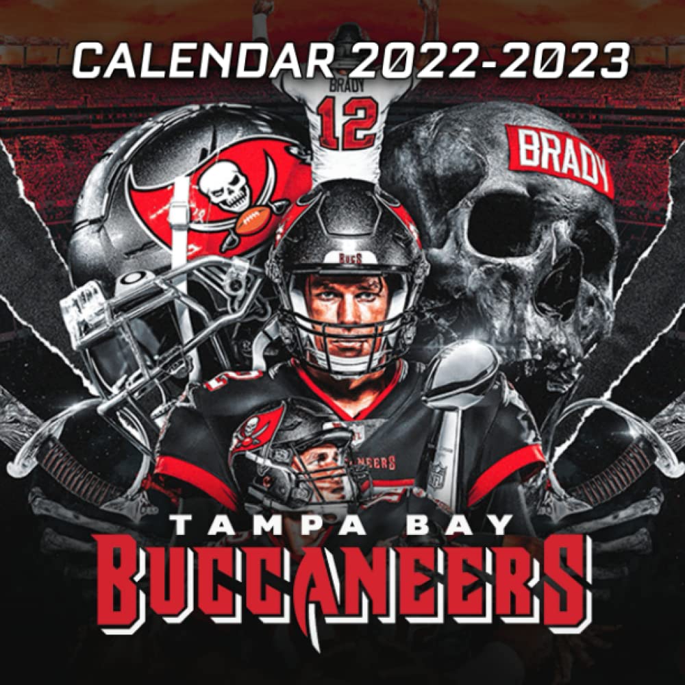 Tampa Bay Buccaneers Calendar 2022 2023 18 Month Calendar Designed 