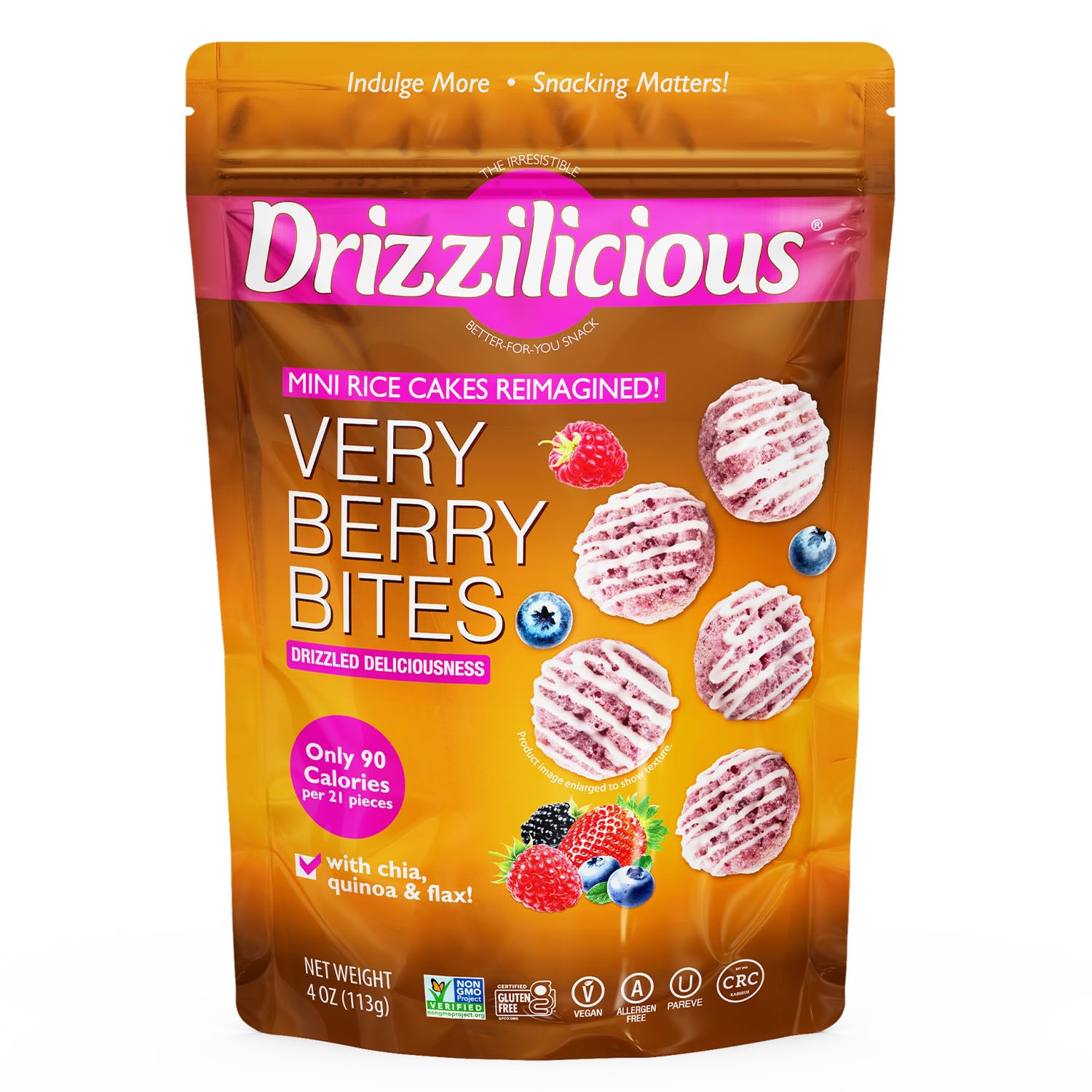 Drizzilicious Very Berry 113g