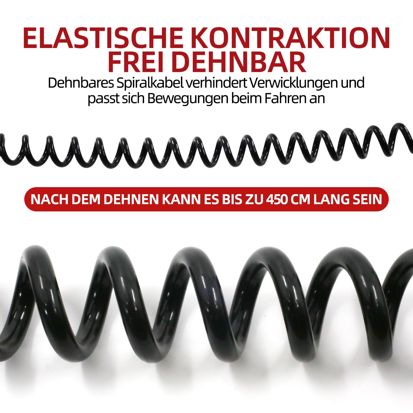 Elektrowendel adapter 24 V, 15-biegunowy na 2 x 7-biegunowy kabel spiralny do samochodów ciężarowych, przyczep, ciągników, przyczep