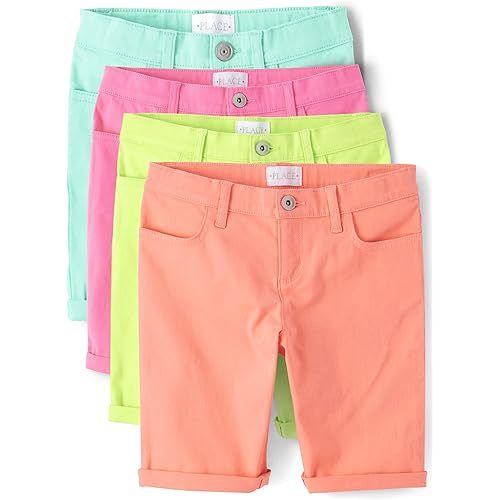 The Children's Place Girls' Sold Skimmer Shorts