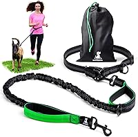 Vista 14 de SparklyPets Correa Doble Elástica de Cintura para 2 Perros con Soporte Trasero – Correa Doble para Perros para Razas Medianas/Grandes – Riñonera Azul