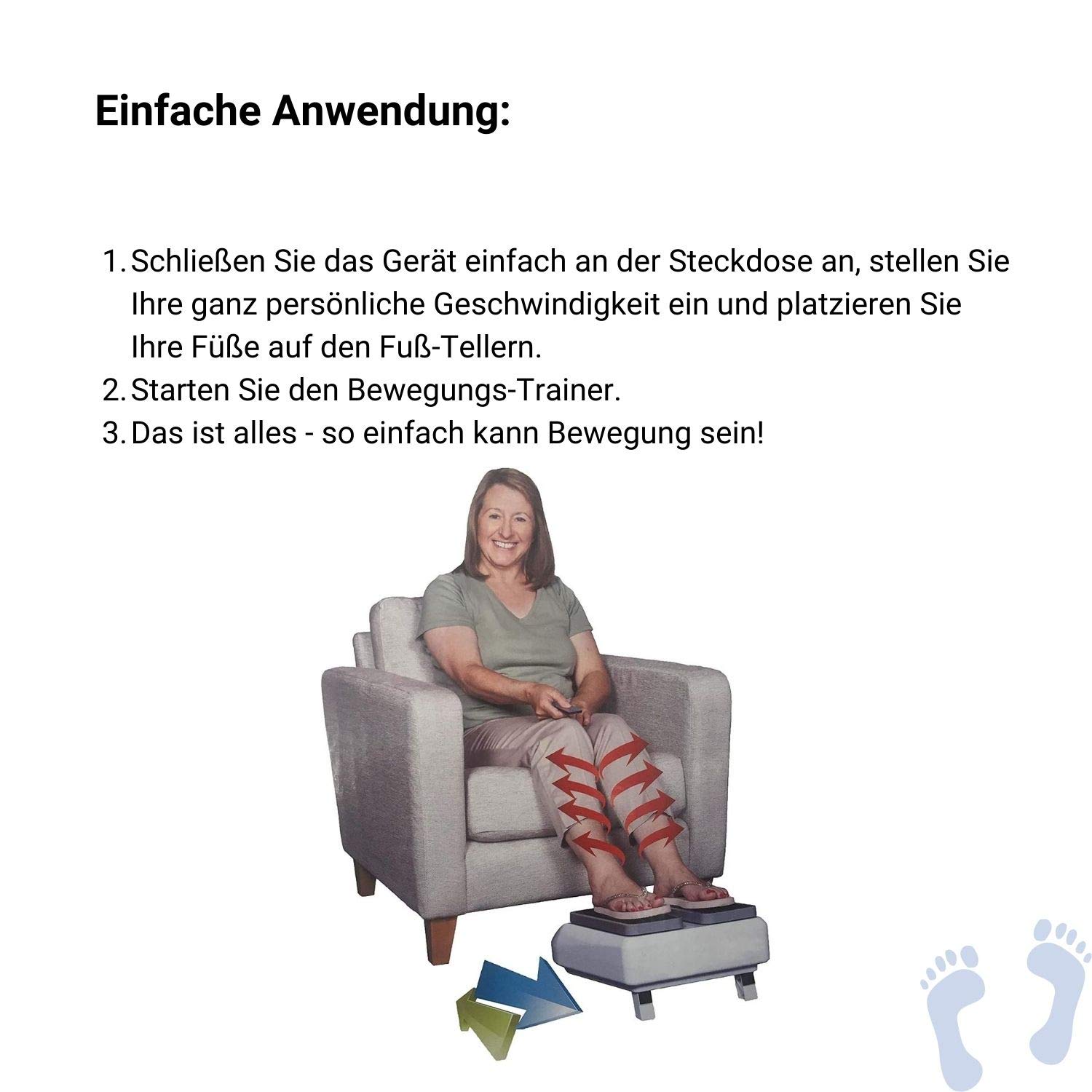 LexXerciser Pro Circulation Leg Exerciser Entraîneur de jambes passif