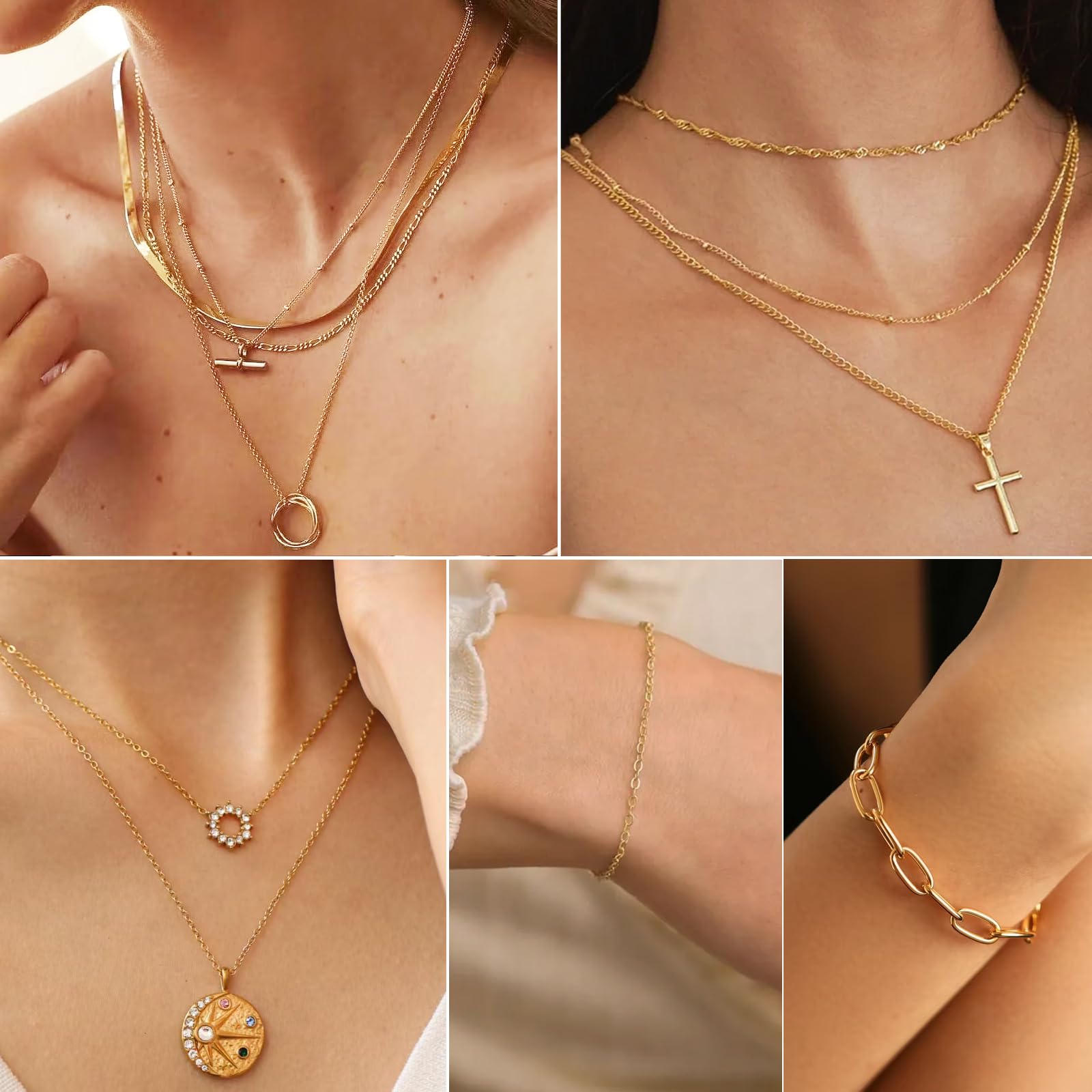 Amazon.com: Gold Necklace Chains for Jewelry Making, 59 Feet 5