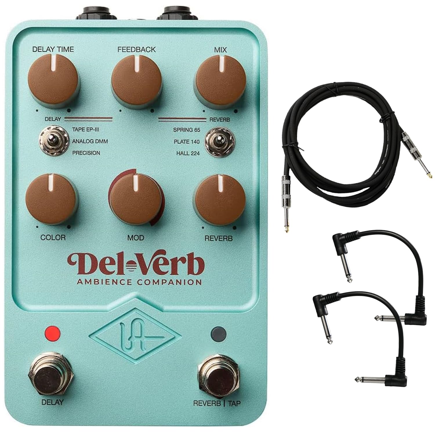 Universal Audio UAFX Del-Verb Ambience Companion Delay and Reverb Pedal
