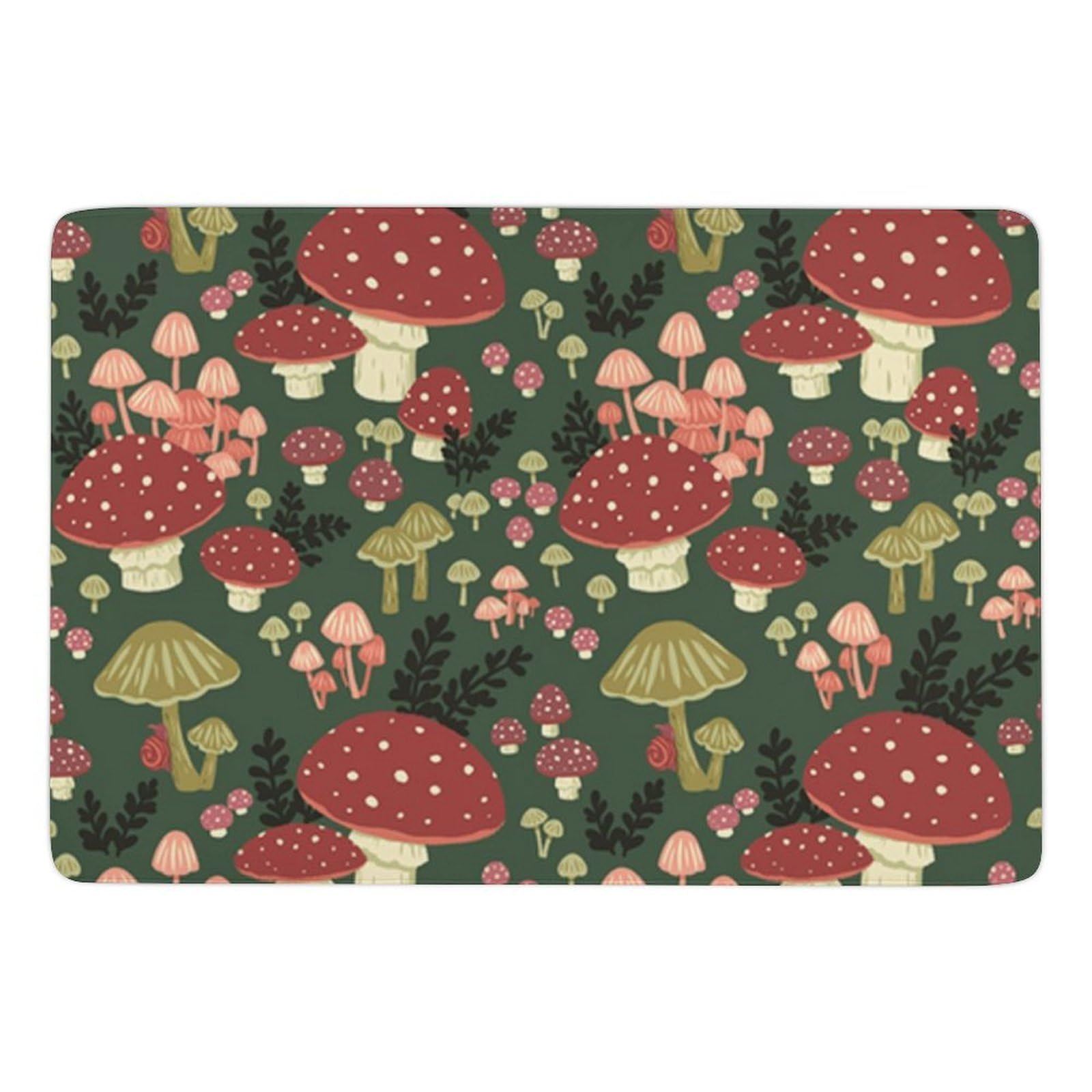 Tapis en velours de corail absorbant pour éliminer l'humidité sur parquet et carrelage