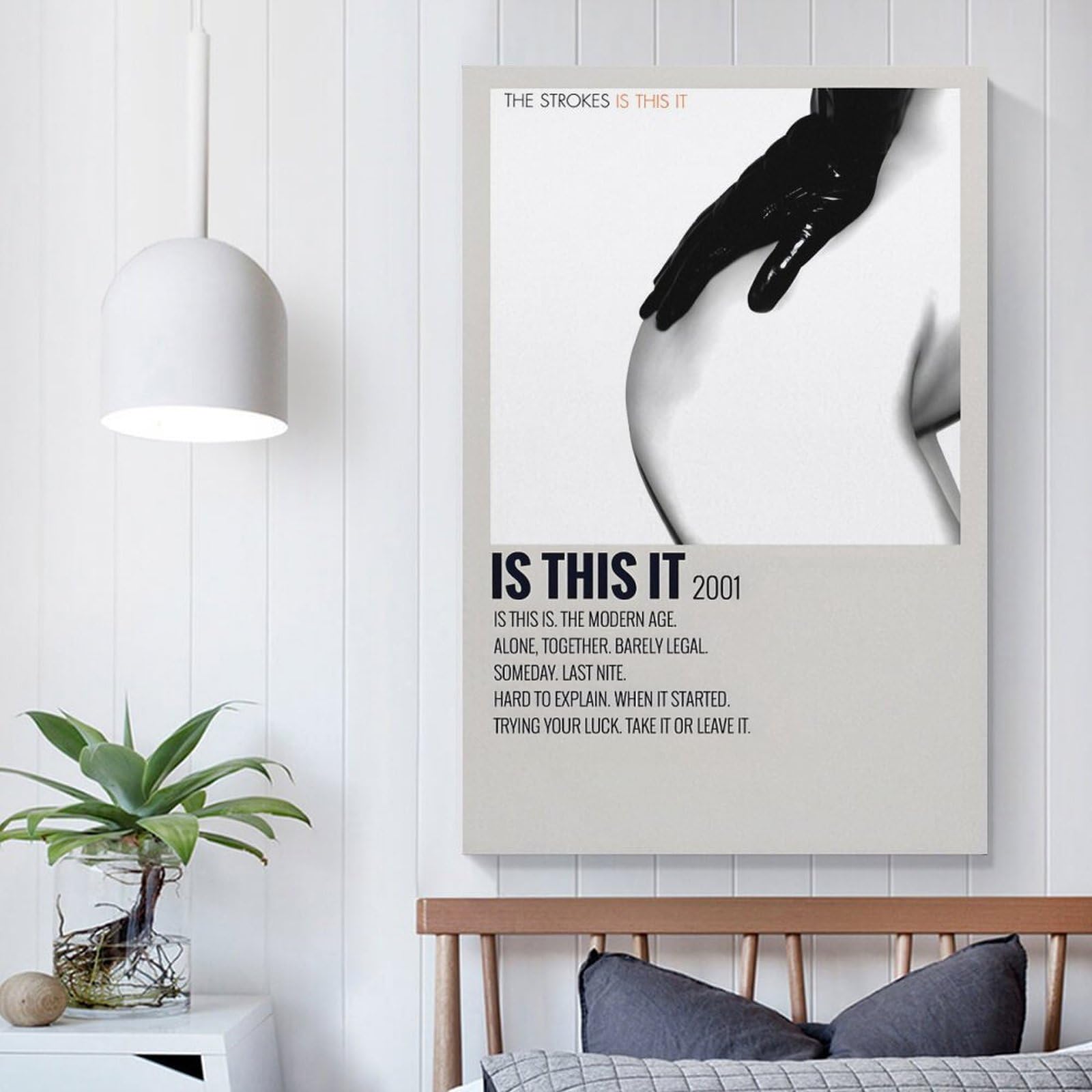 Amazon.co.jp: THE STROKES IS THIS IT アルバムカバー ポスター 絵画