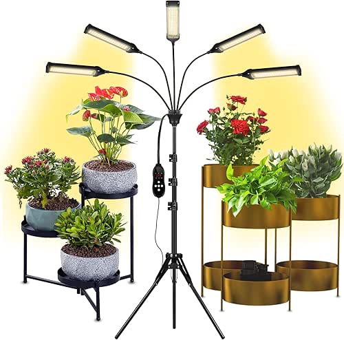 Grow Lights for Indoor Plants, Aukphie Full Spectrum led Grow
