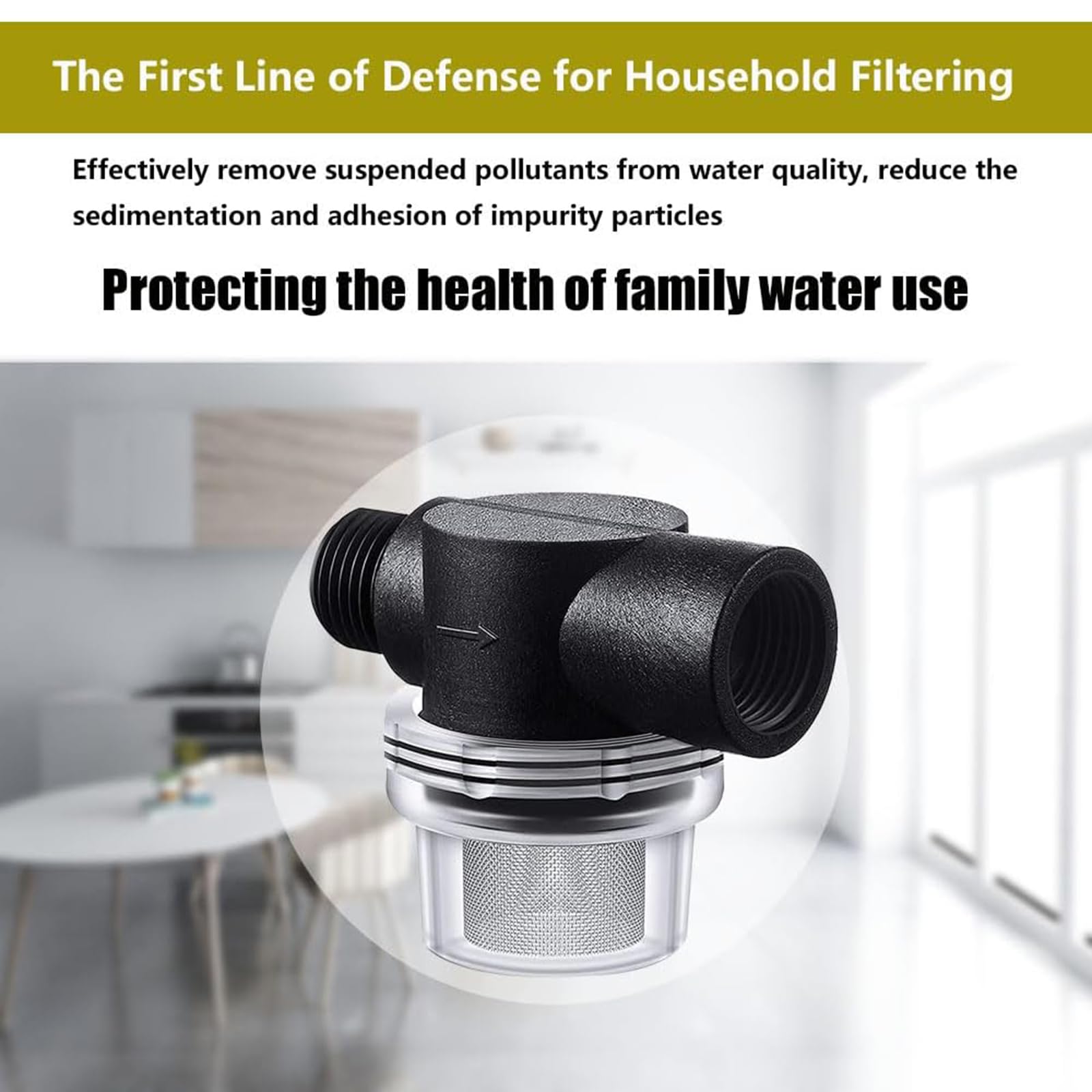 Filtro In Linea Per Acqua 150 Micron | Con Raccordo Da 8mm Per Birra Fatta In Casa E Idropulitrici - Foto 10